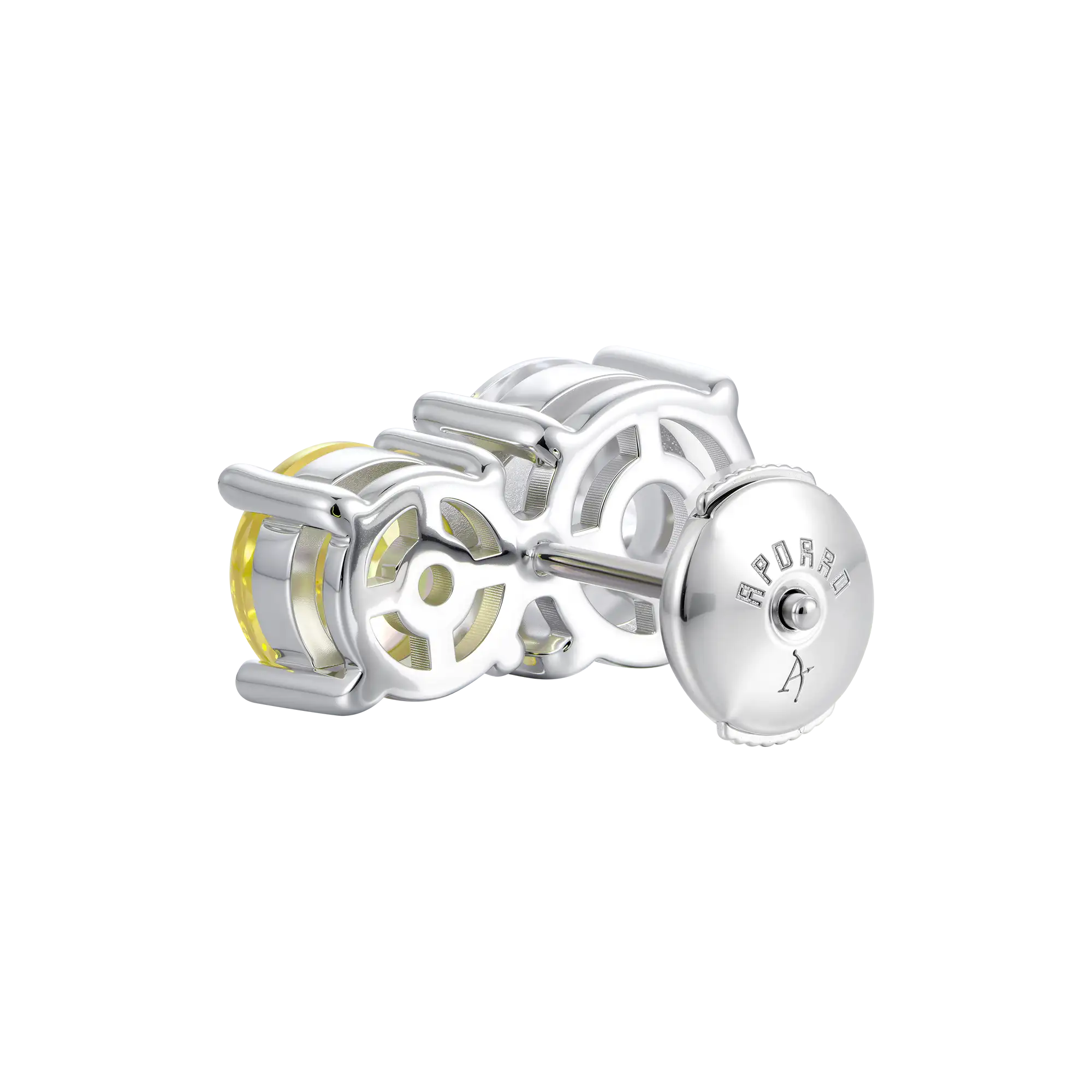 Moissanite S925 Toi et Moi Stud Earrings – Twin Rounds