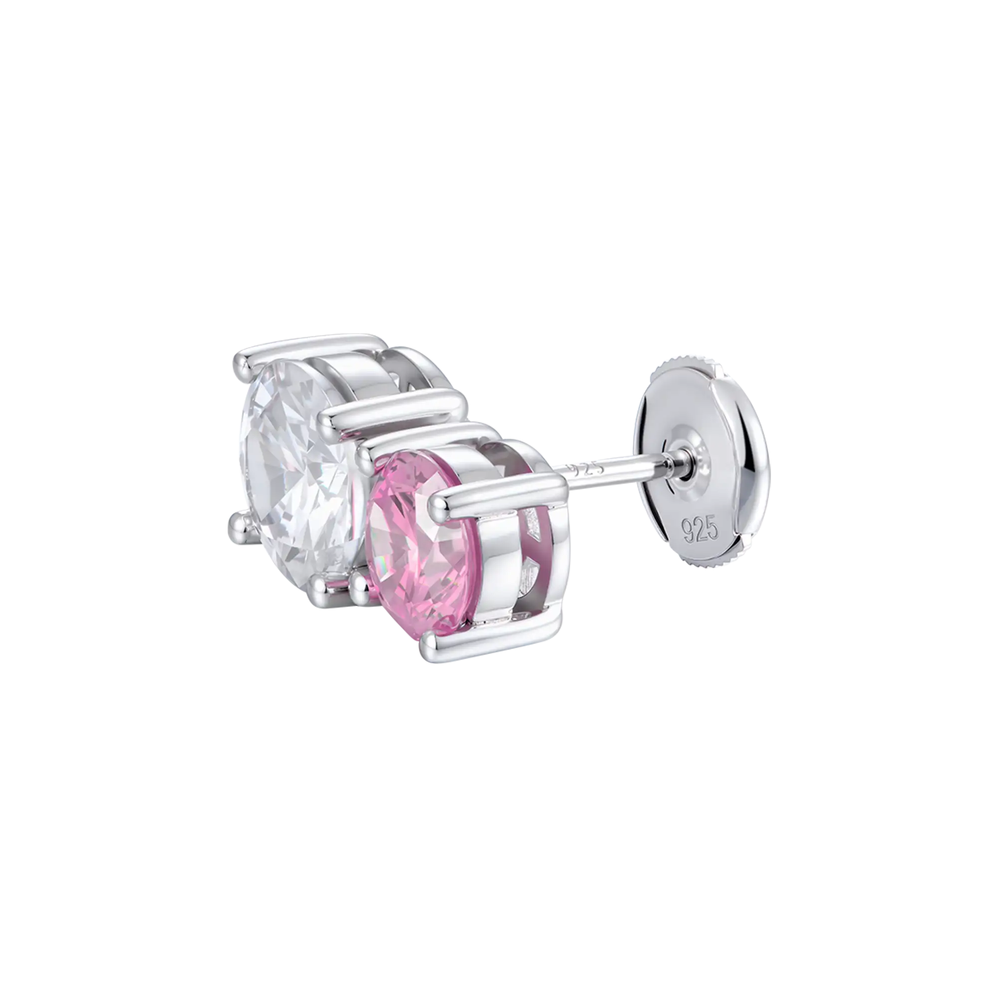 #Diamond_White + Pink Diamond ( 18k White Gold )