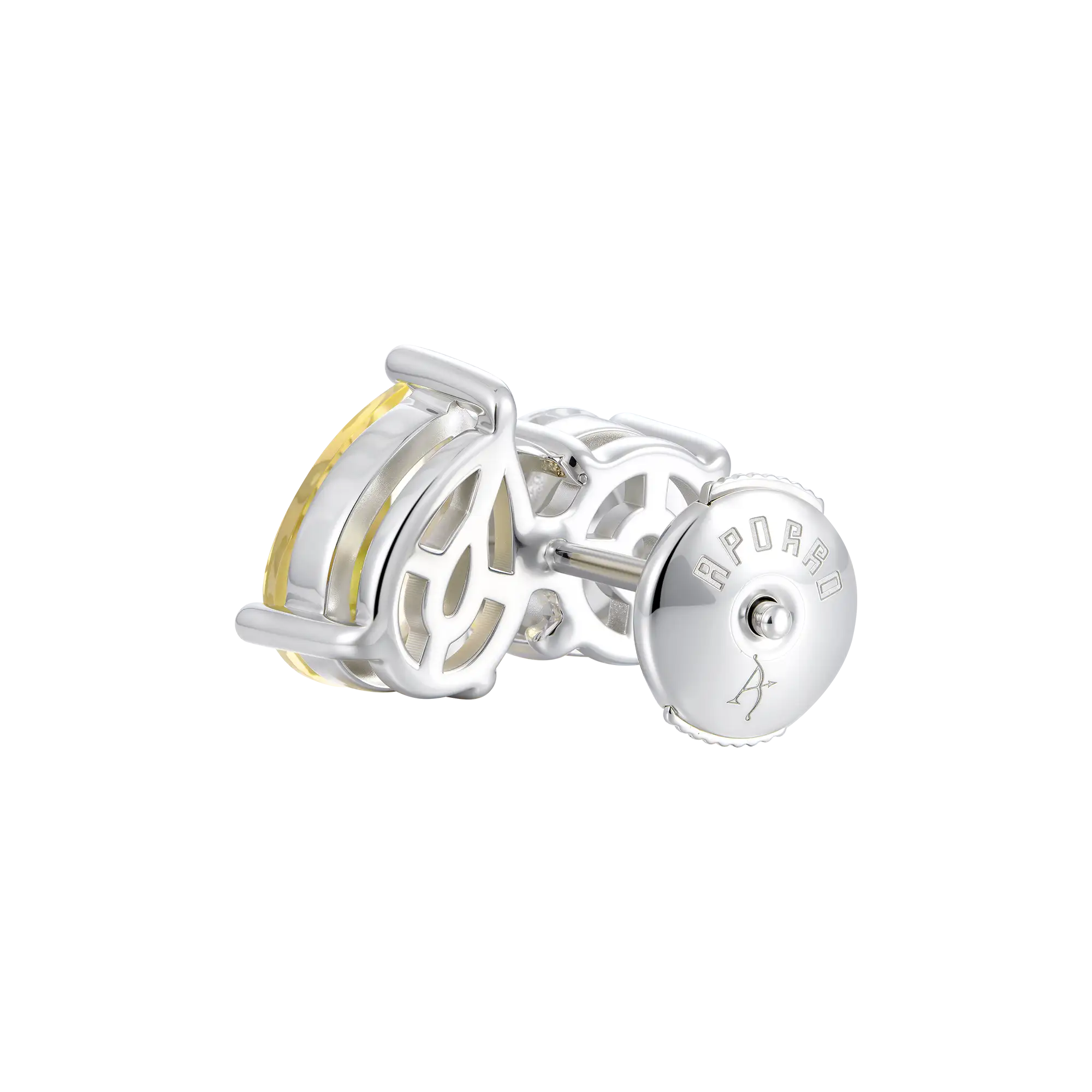 #Diamond_White + Yellow Diamond ( 18k White Gold )