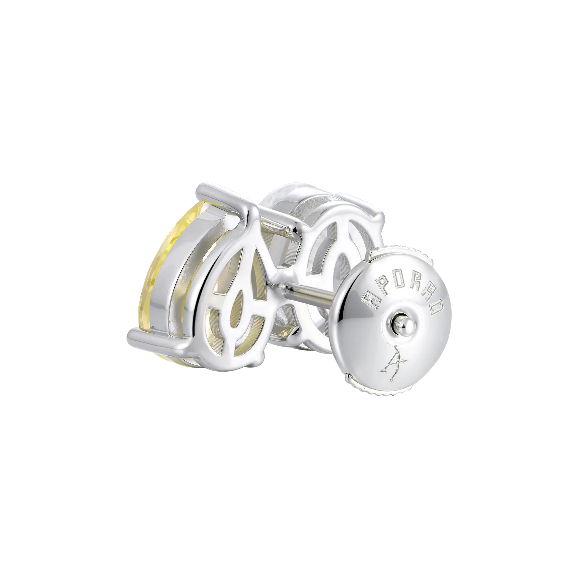 Moissanite S925 Toi et Moi Stud Earrings – Oval & Pear