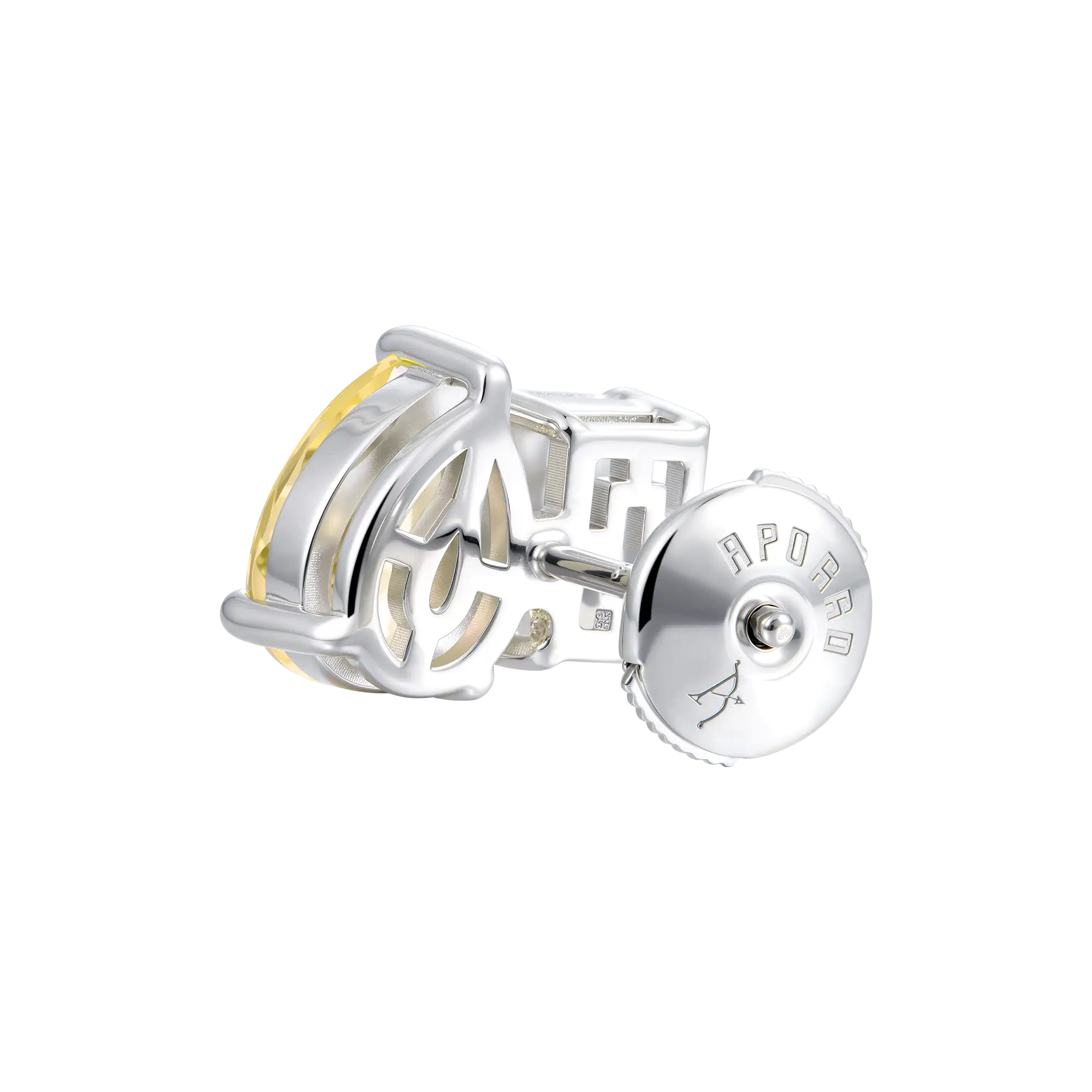 Moissanite S925 Toi et Moi Stud Earrings – Emerald & Pear