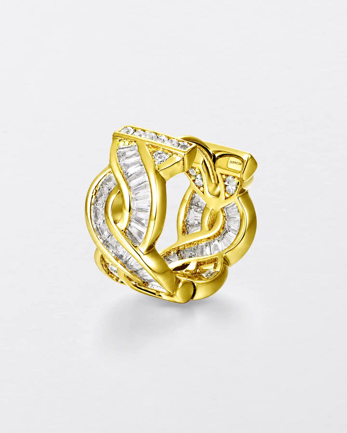 APORRO DNA Hoop Earrings