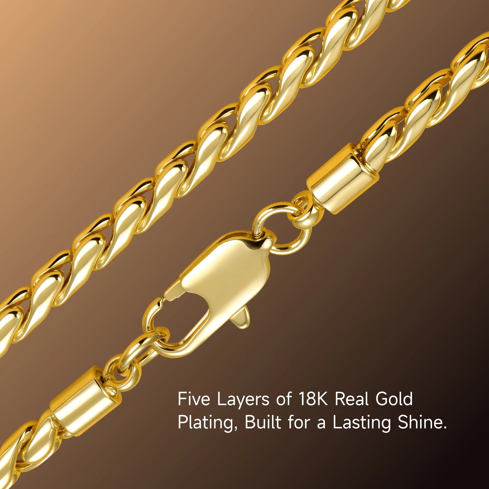 Franco Chain - Yellow Gold