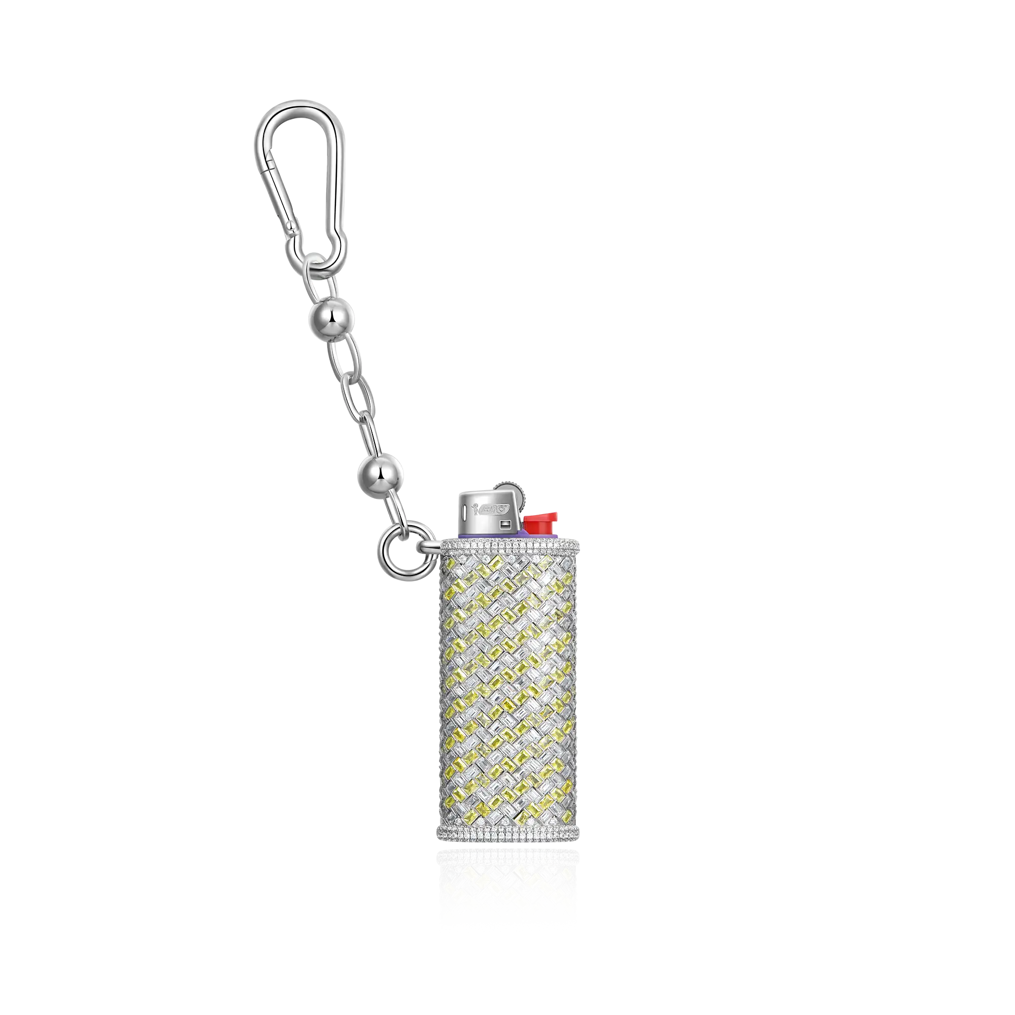 Woven Canary Lighter Case