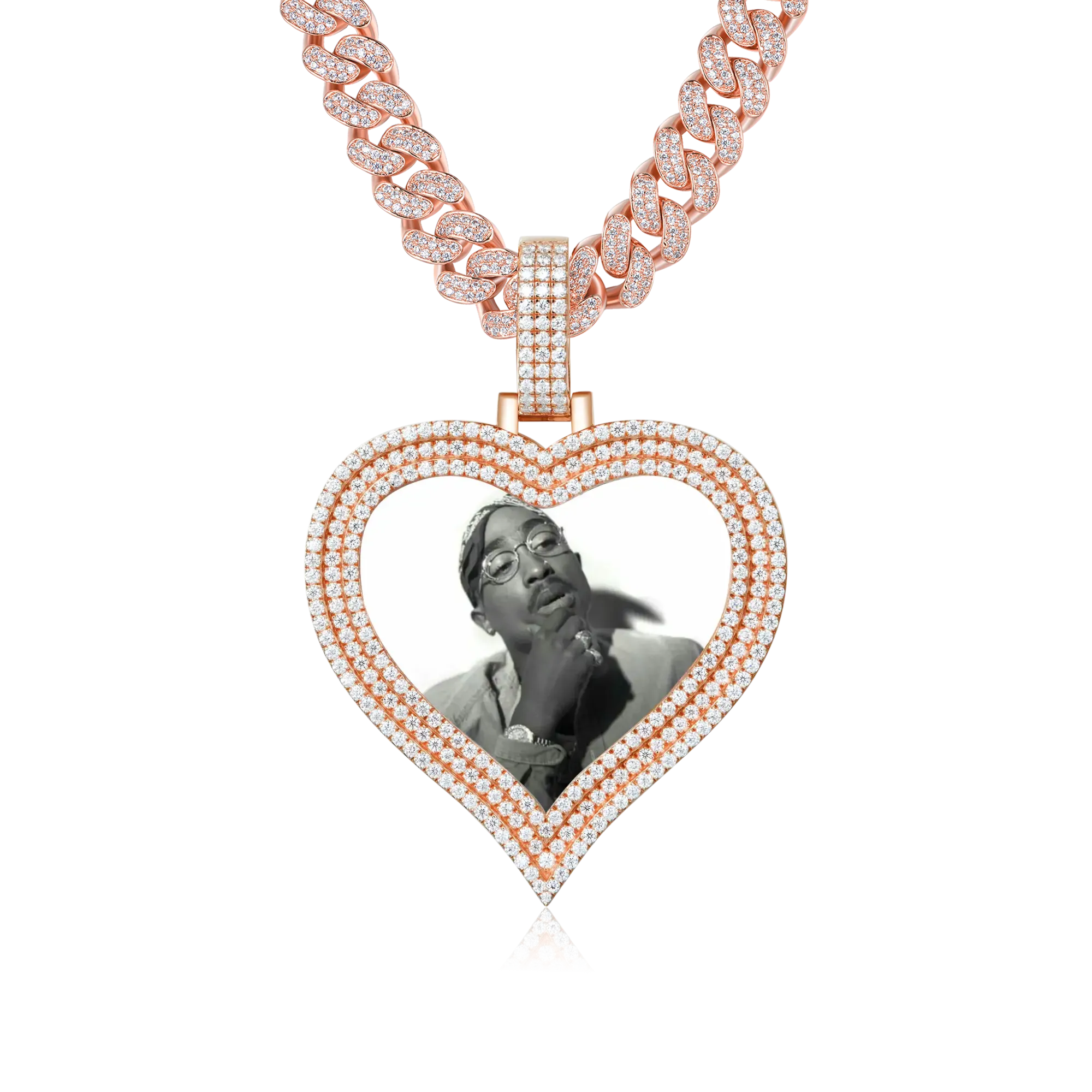 Love Photo Frame Pendant - 51mm