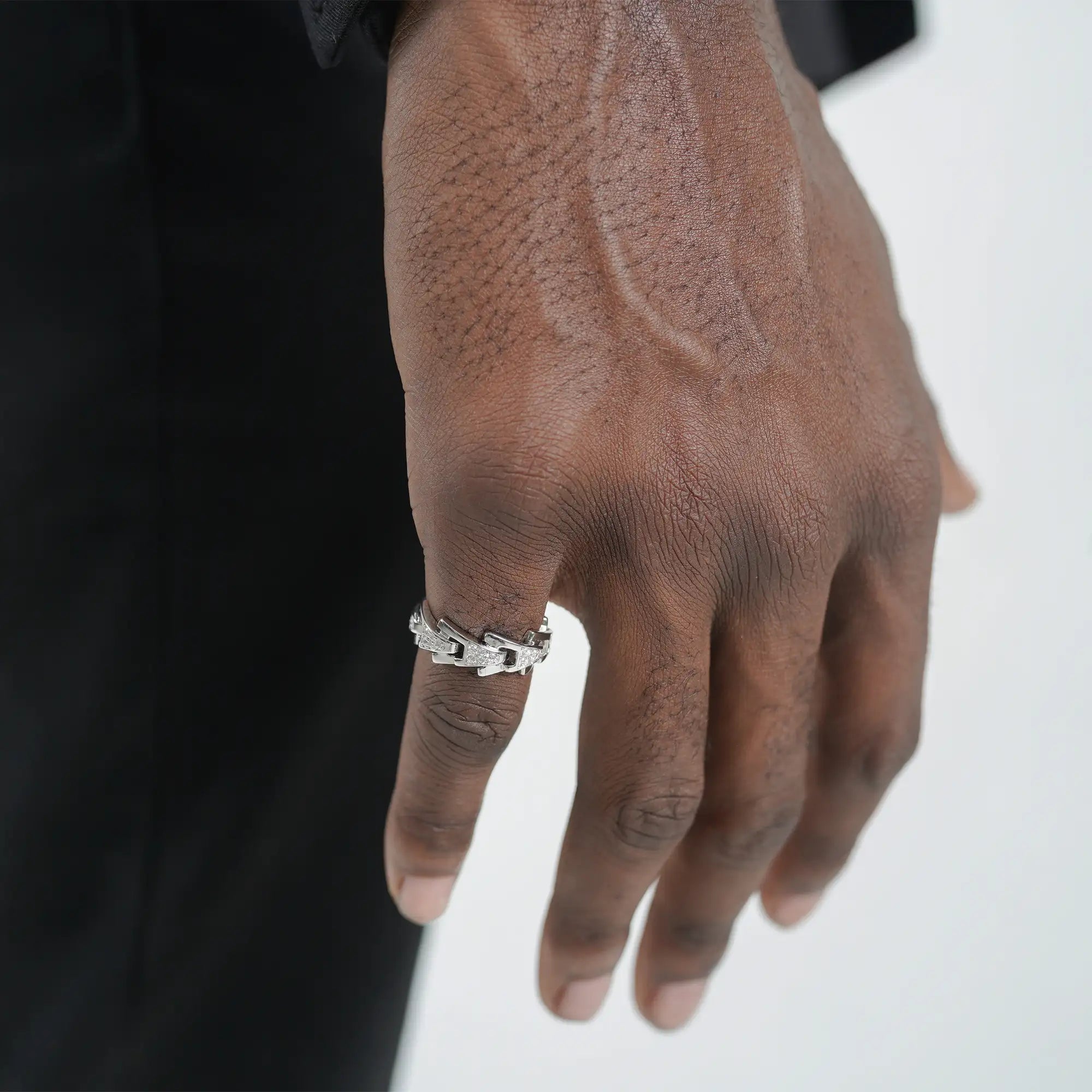 Aporro A® Iced Out Ring - 8mm