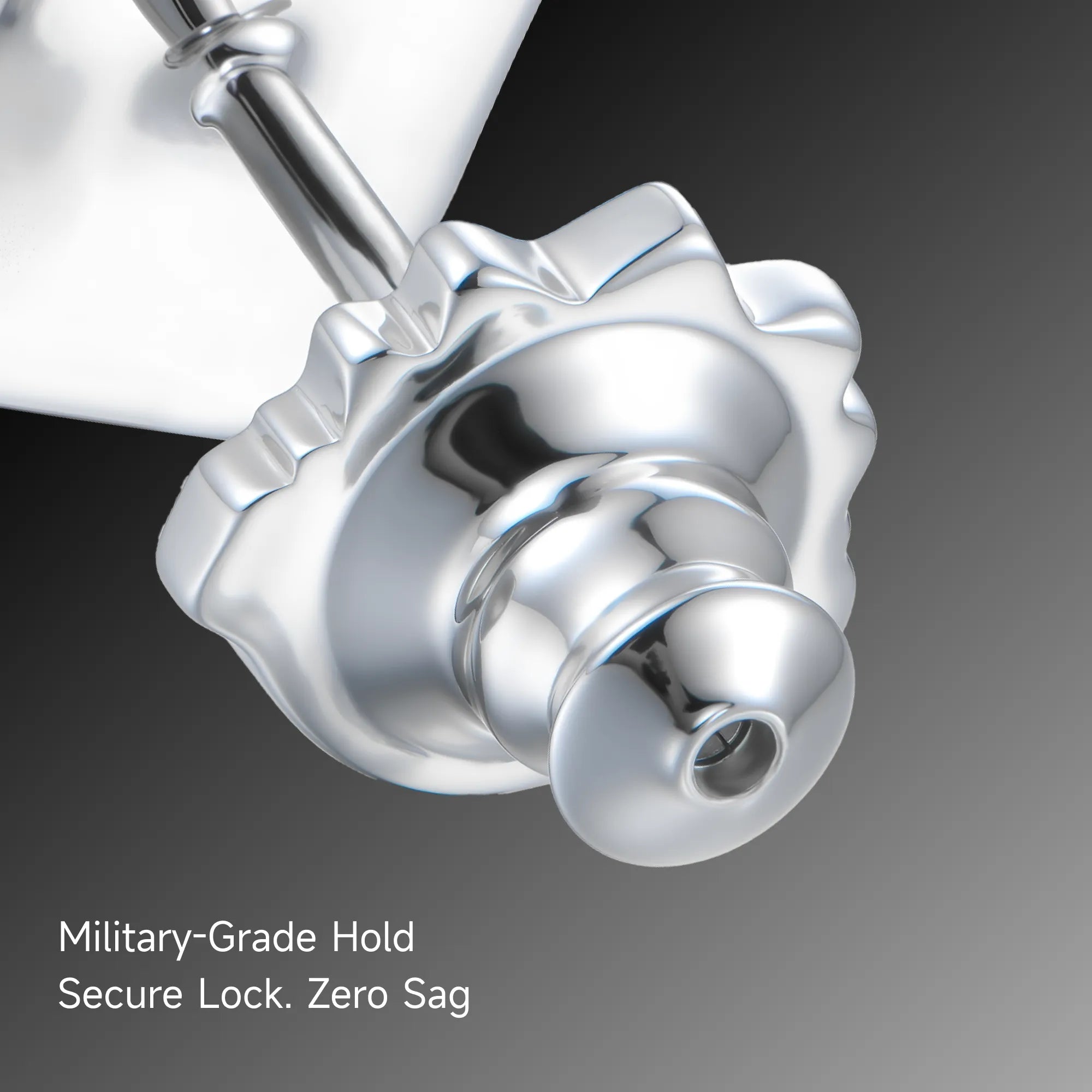 Moissanite S925 Emerald Cut Stud Earrings