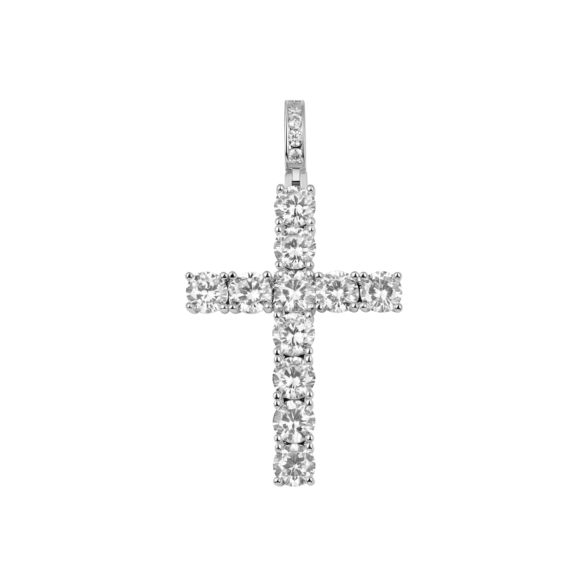 Women's Tennis Cross Pendant - Medium