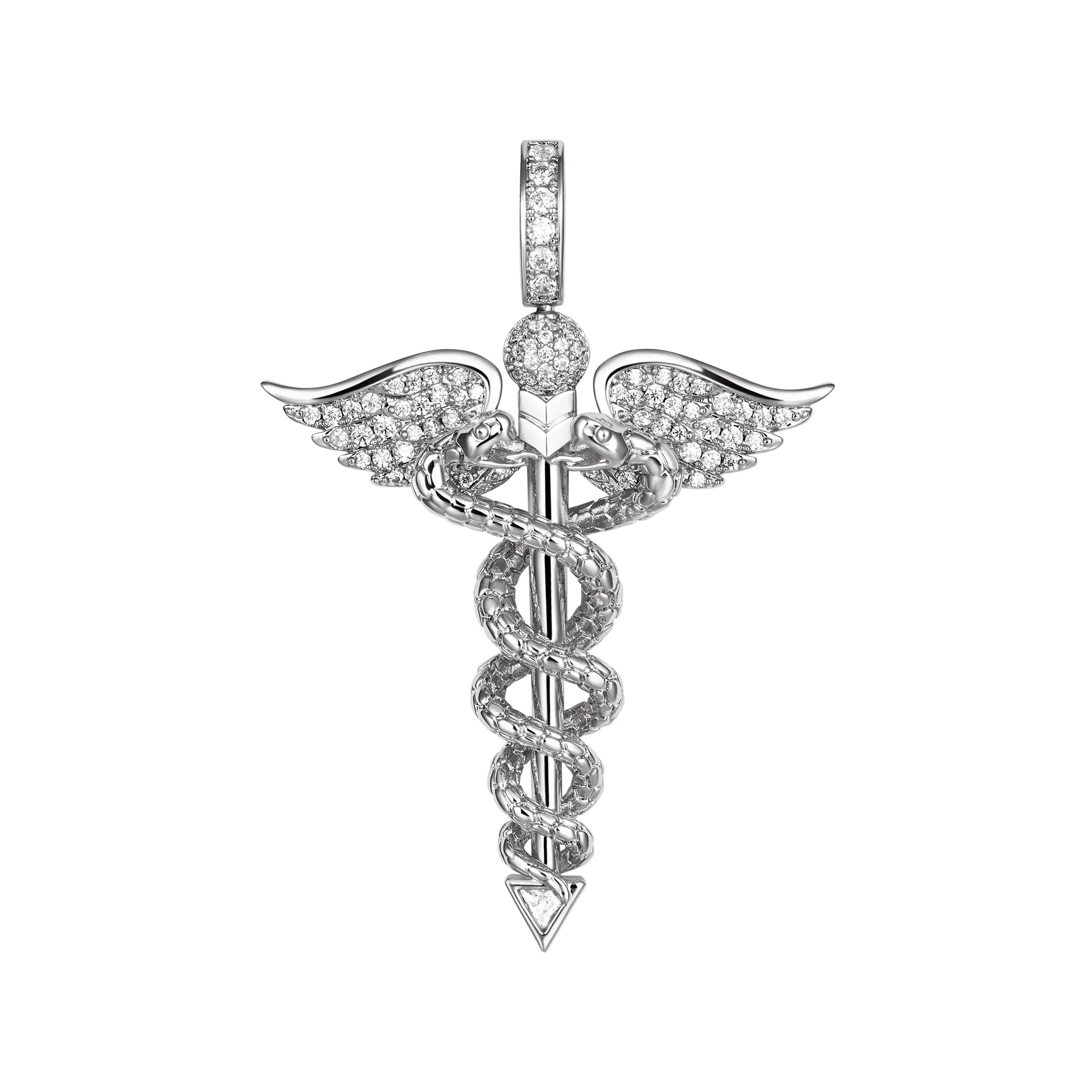 Staff of Hermes Pendant