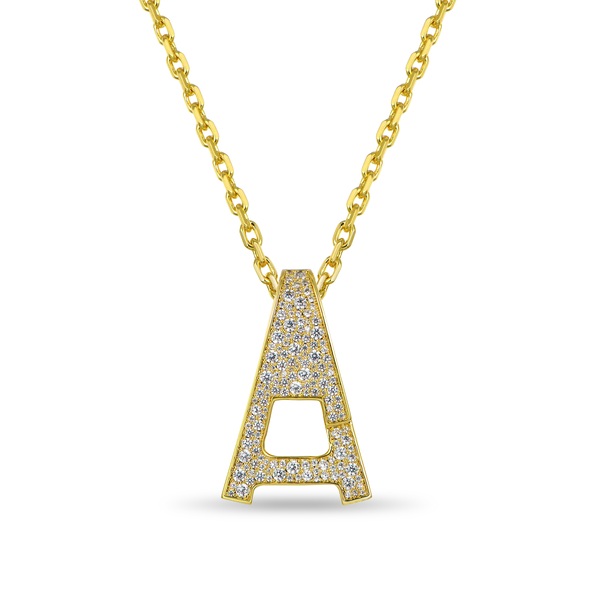 Aporro A® Iced Out Pendant - Medium