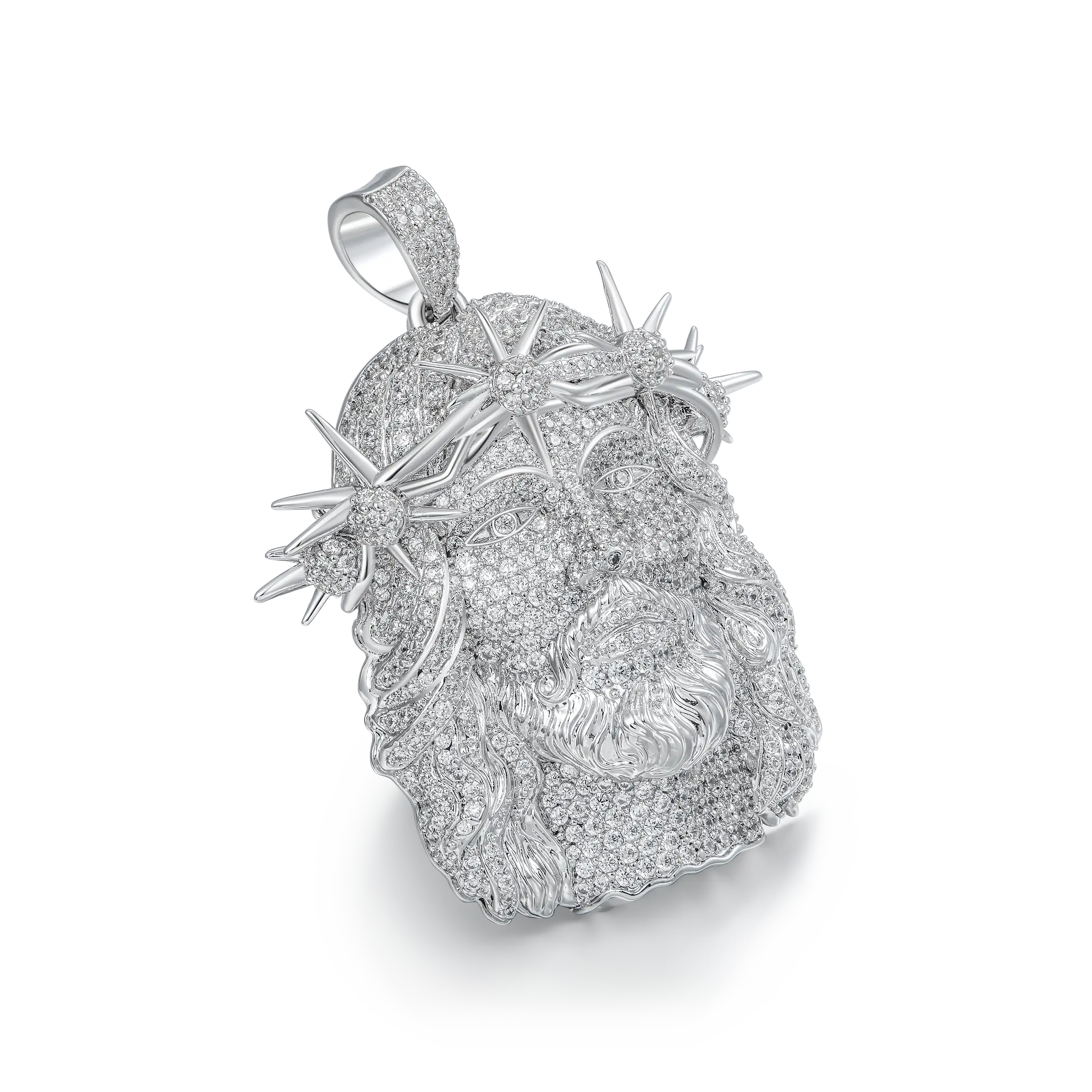 Jesus Piece Iced Pendant - 38mm