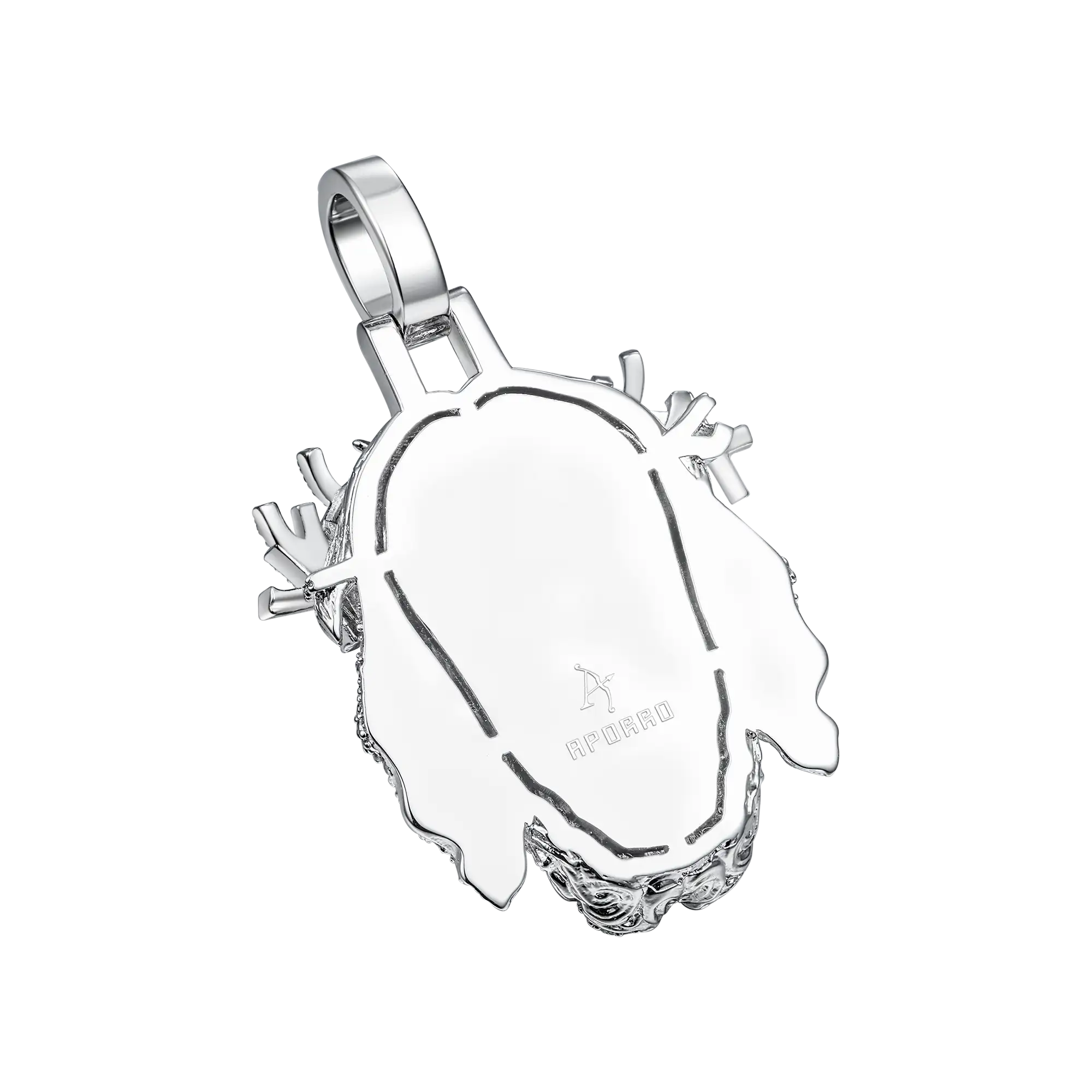Women's Jesus Piece Iced Pendant