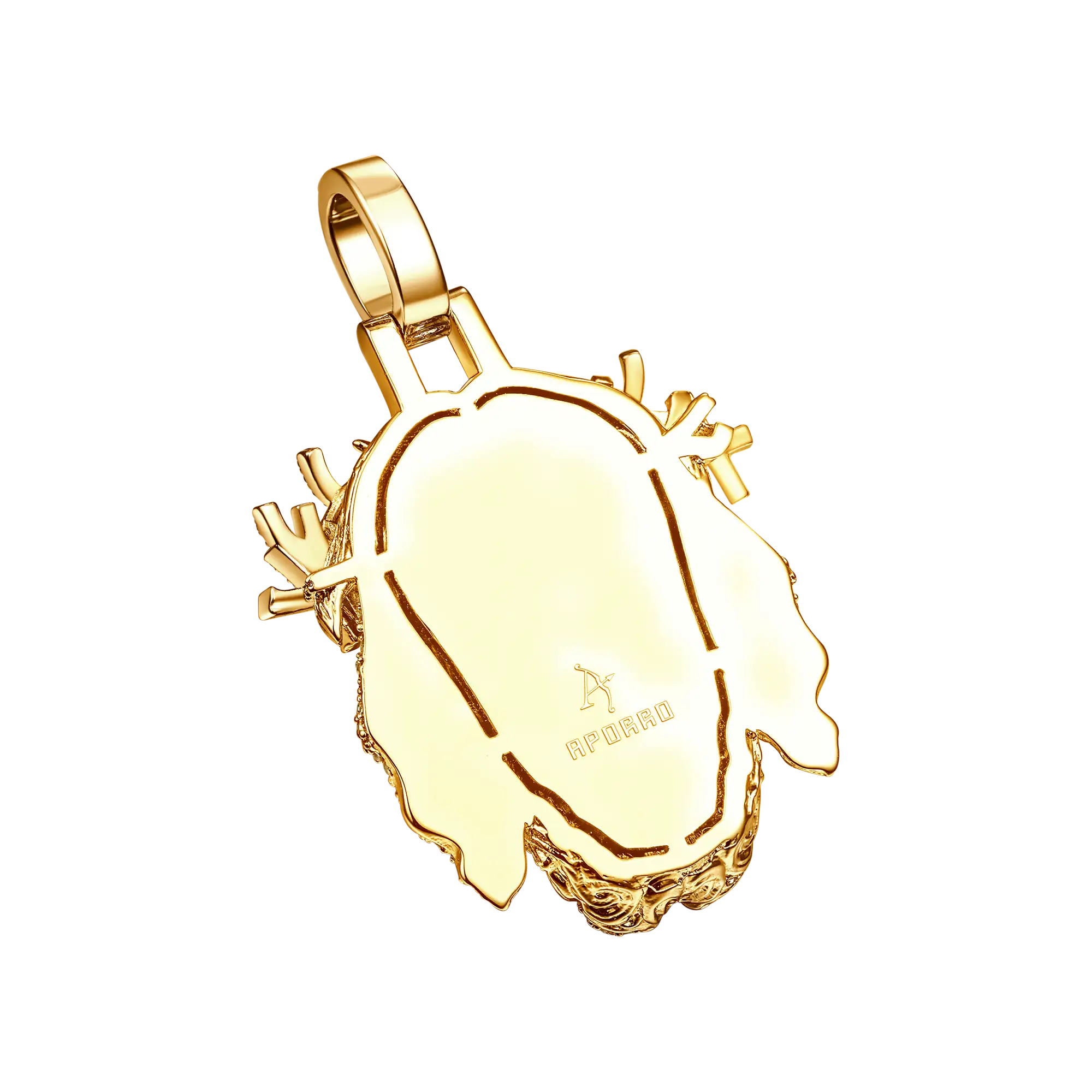 Women's Jesus Piece Iced Pendant