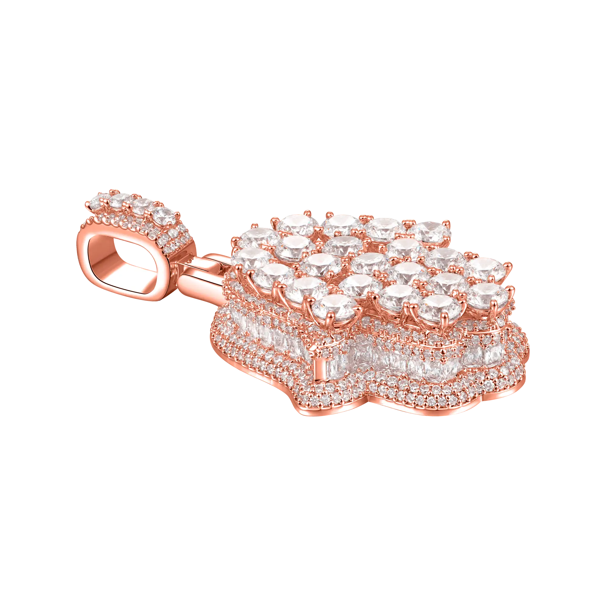 Brilliance Layered Hamsa Pendant