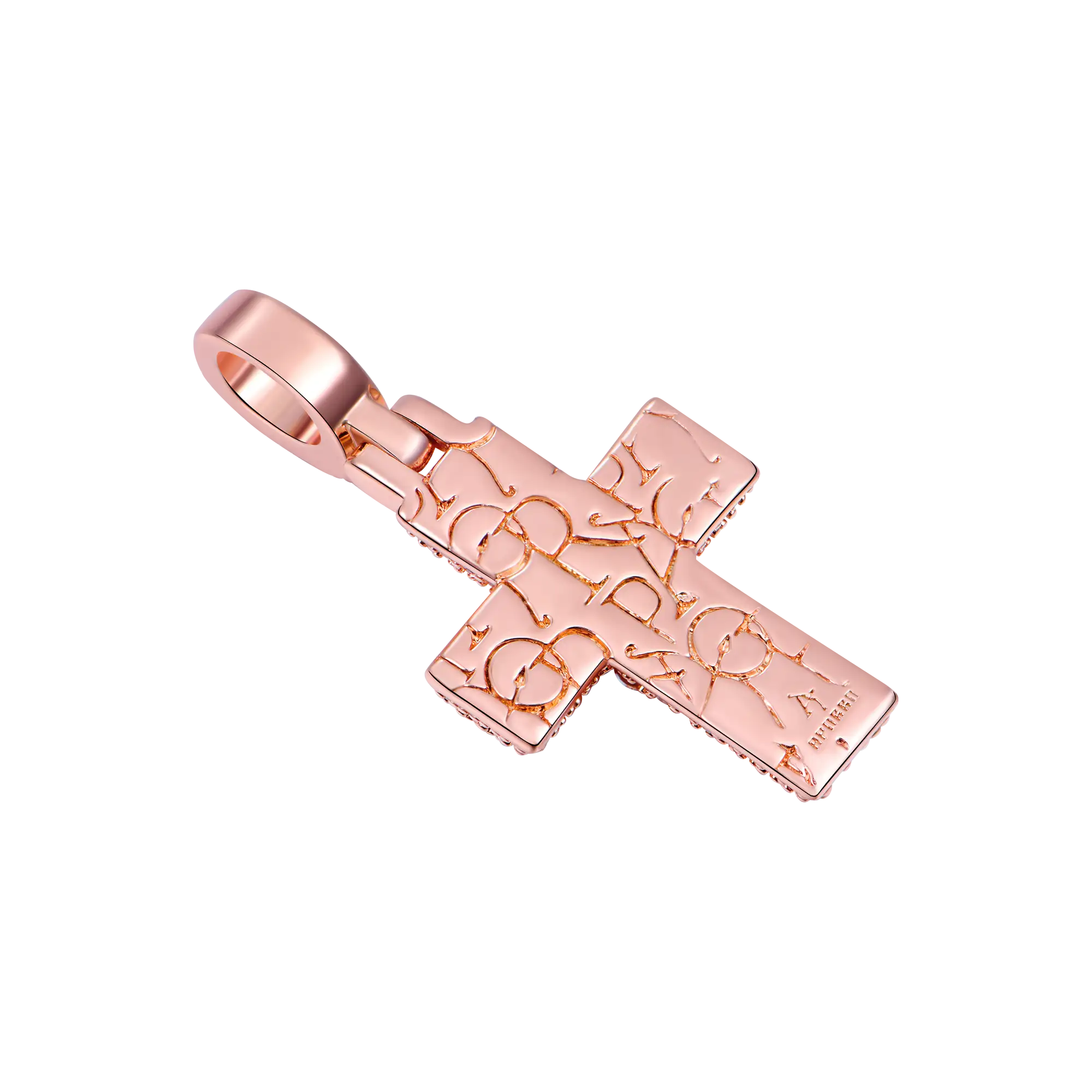 Brilliance Layered Cross Pendant - Small