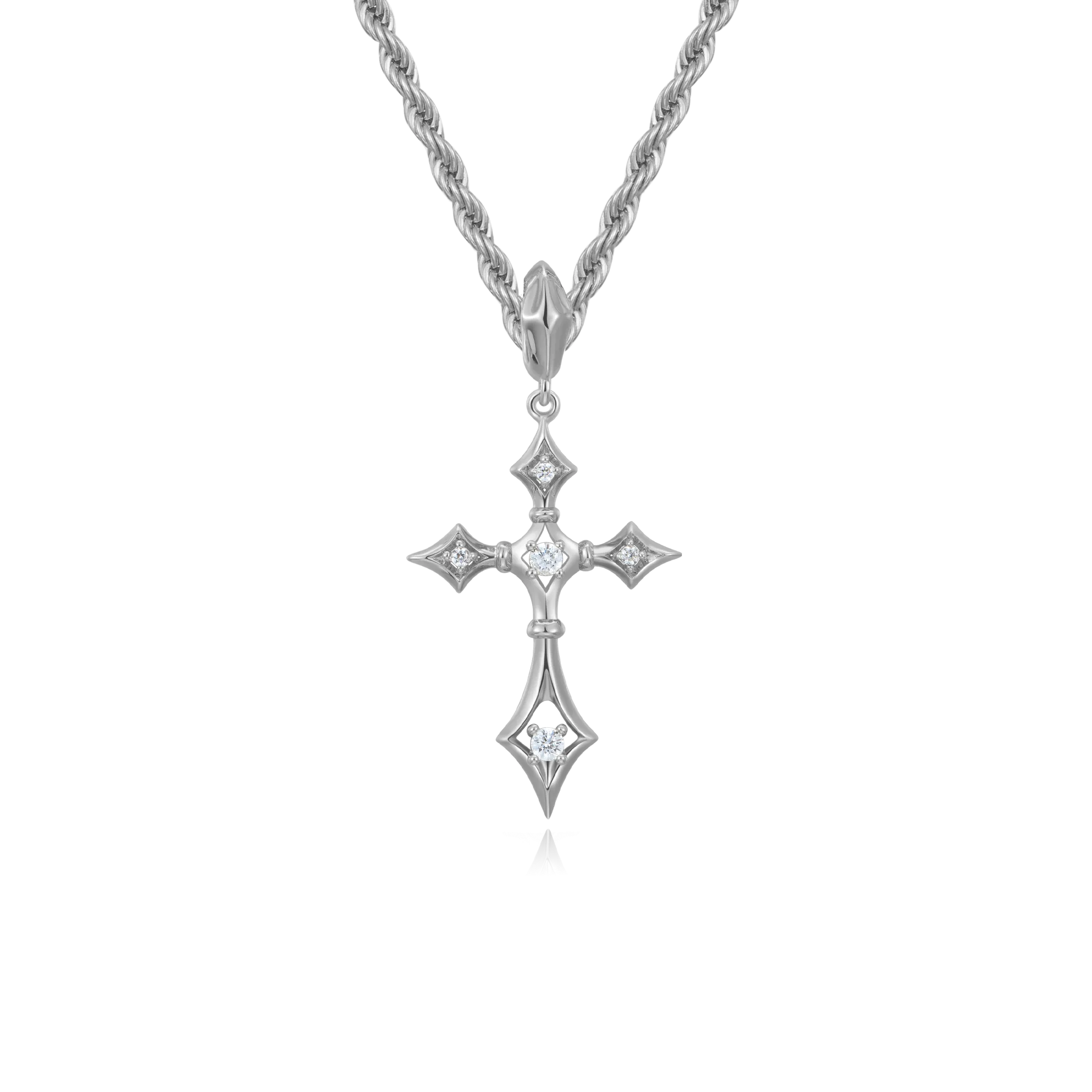 Modern Essentials Sanctum Cross Pendant & Chain Set