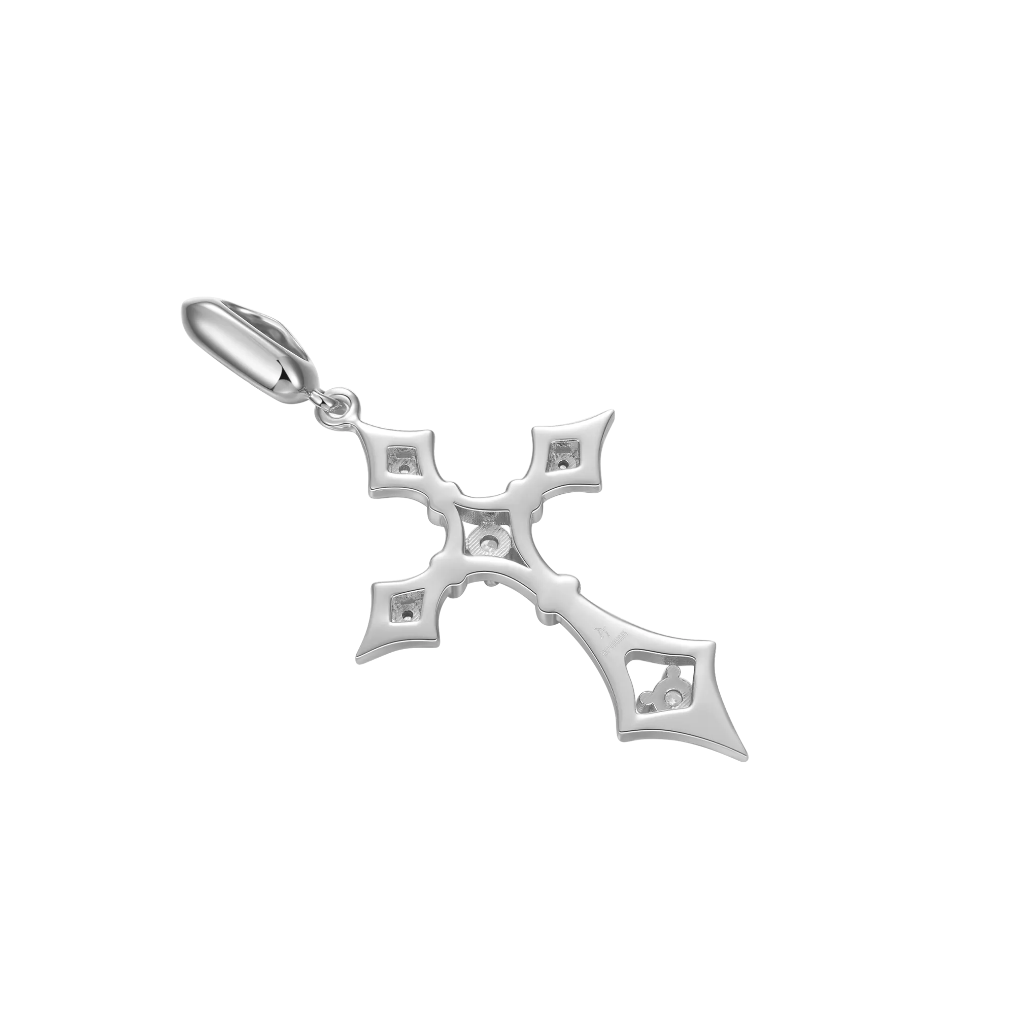 Moissanite Sanctum Cross Pendant