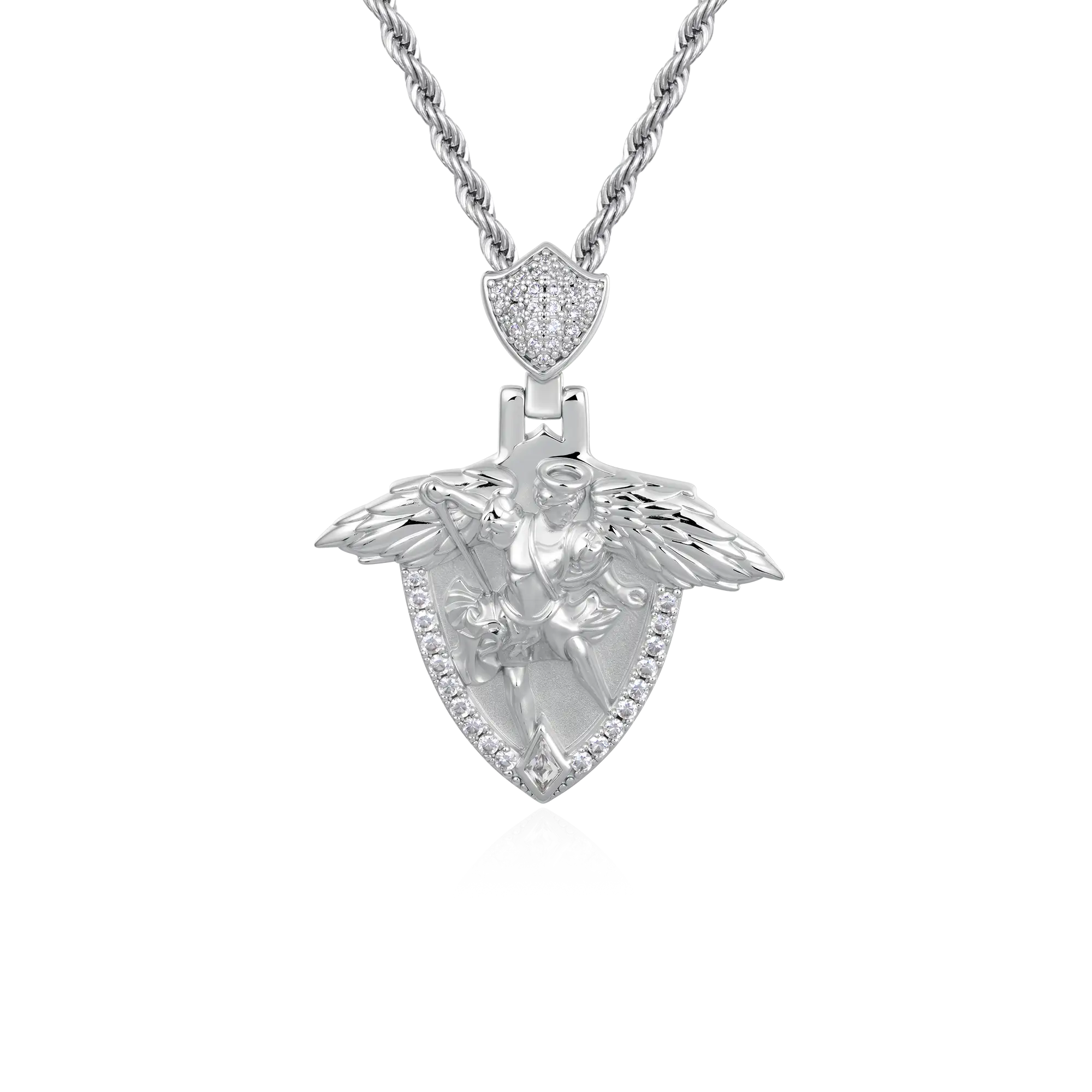 Archangel Shield Pendant - Medium