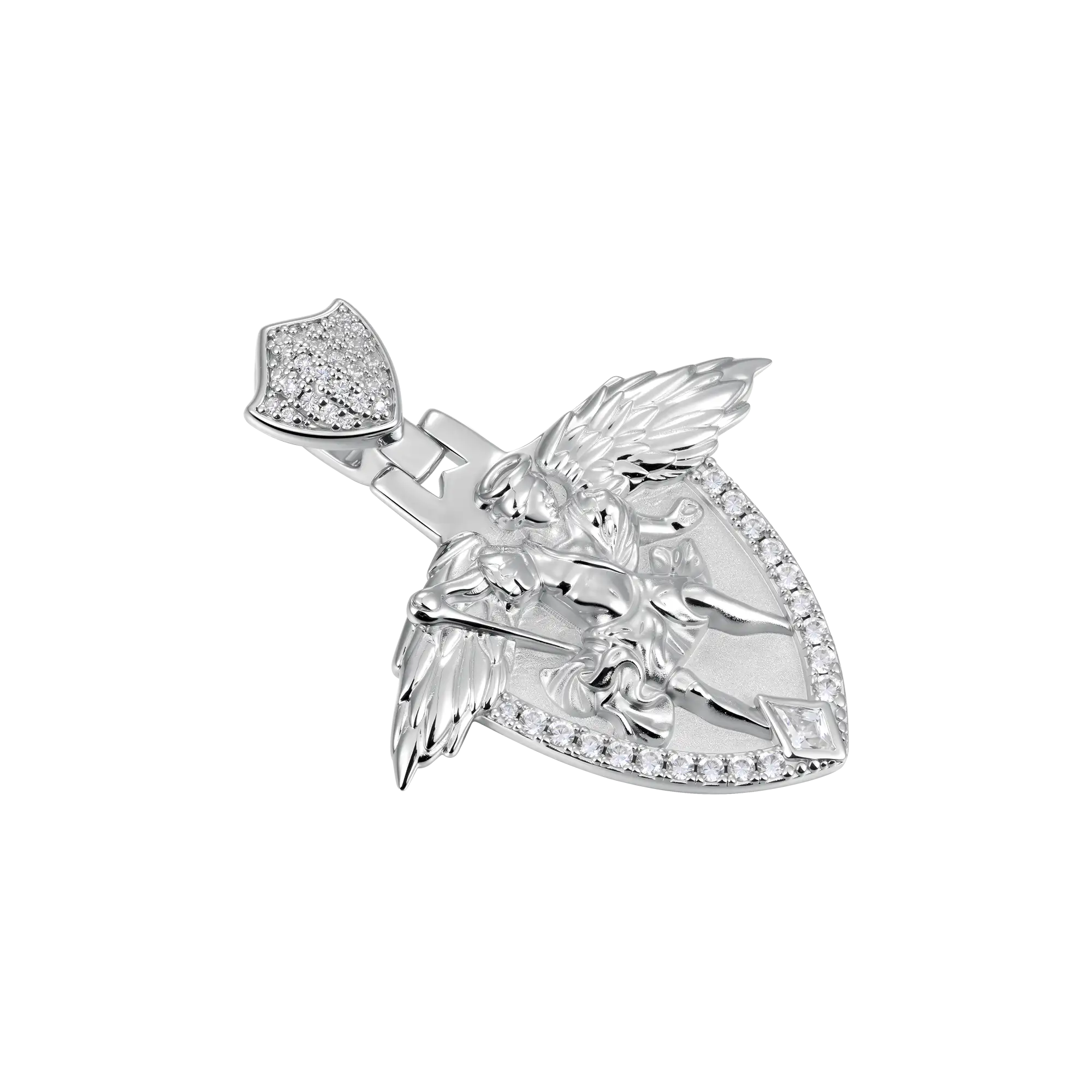 Archangel Shield Pendant - Medium
