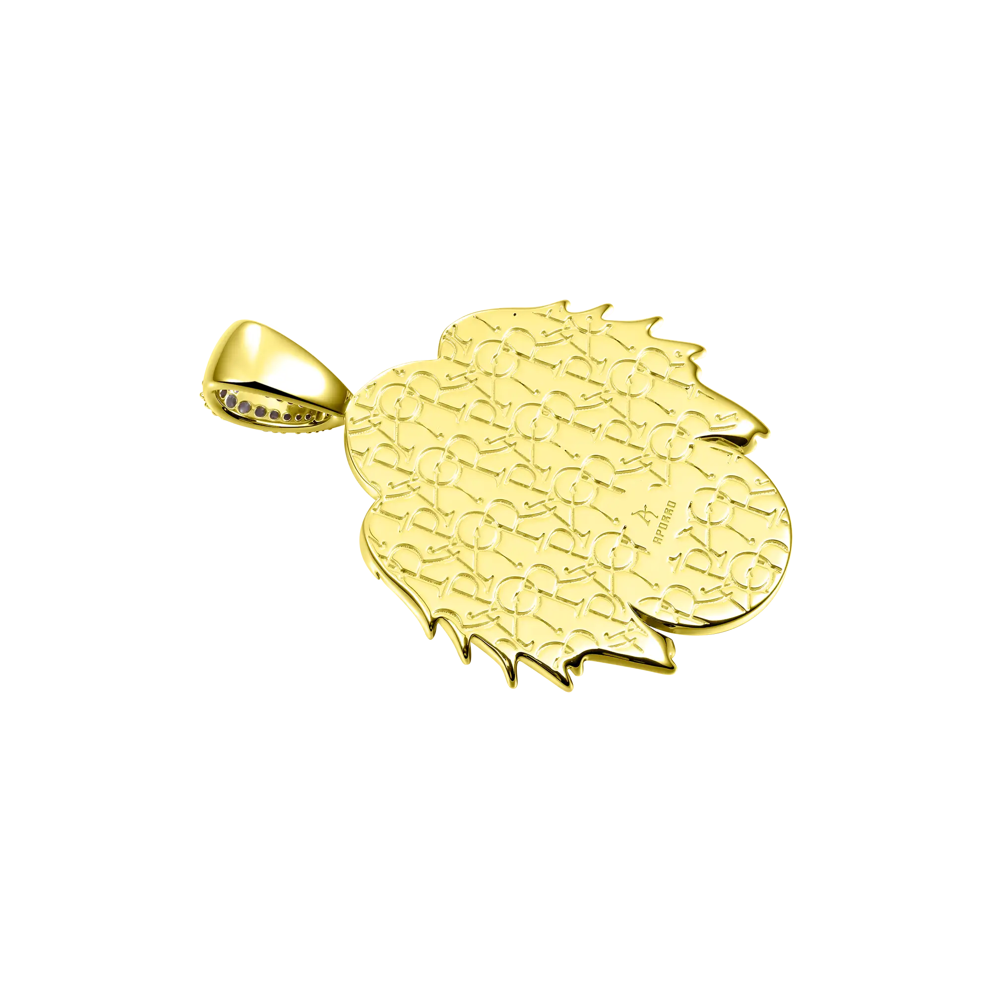 Blessed Mary Halo Winged Pendant