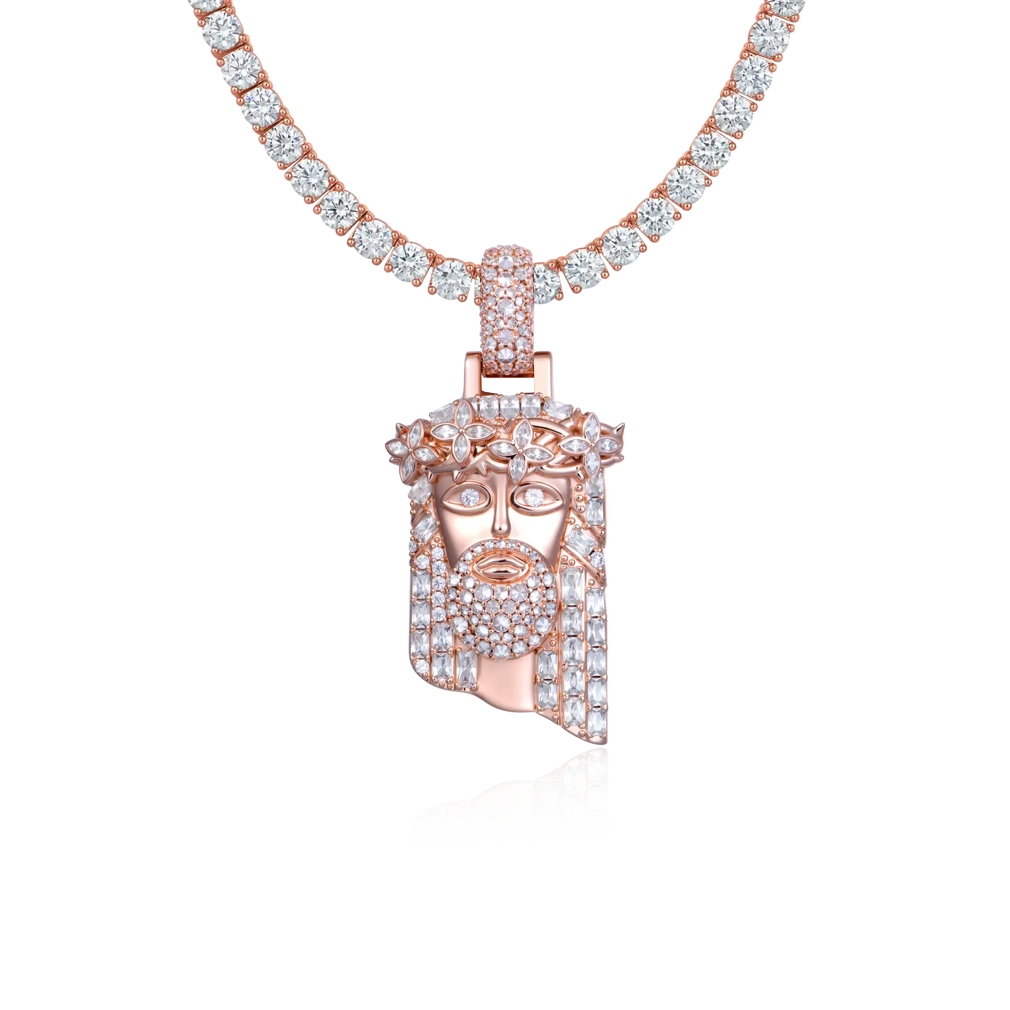 Classic Double-Sided Jesus Pendant