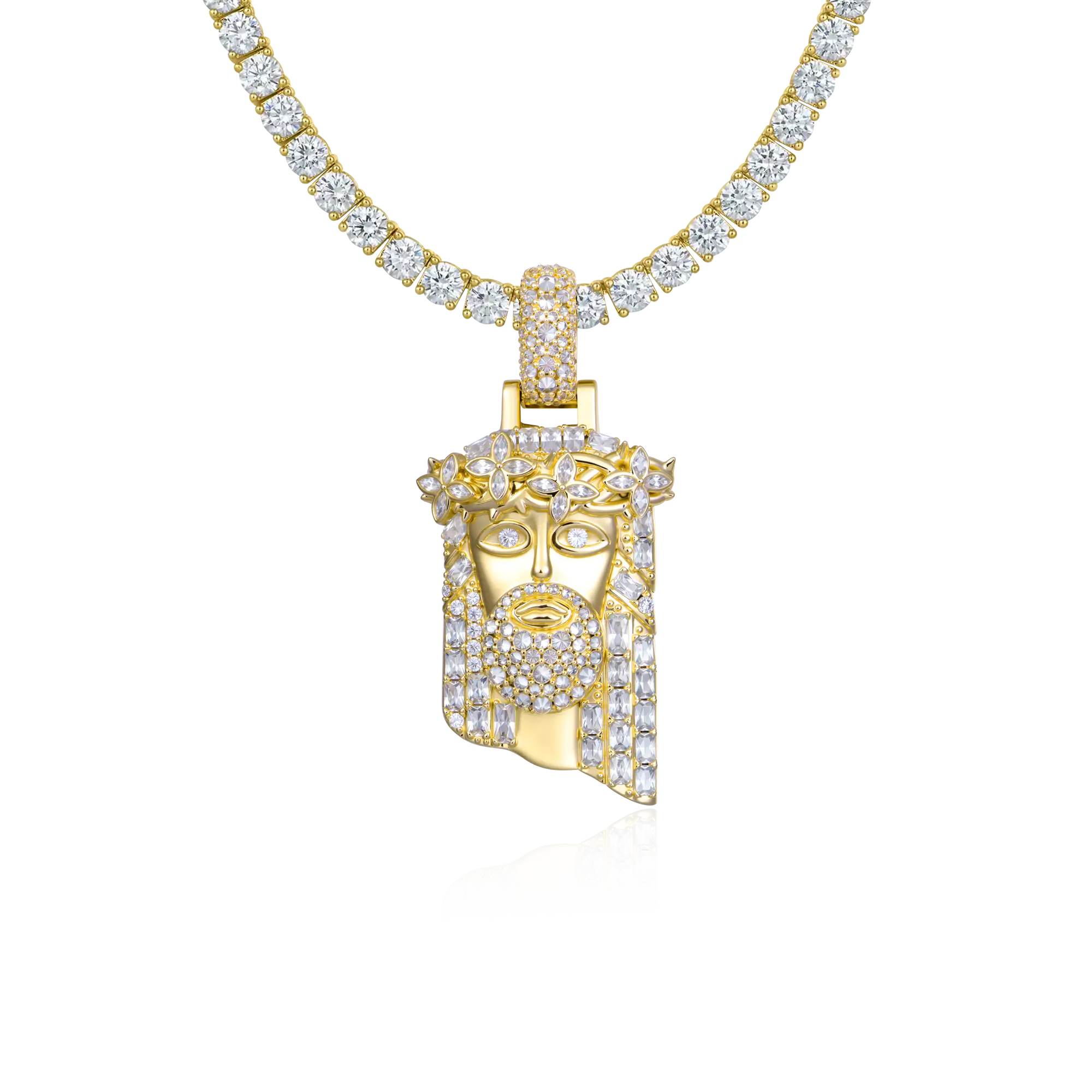 Classic Double-Sided Jesus Pendant