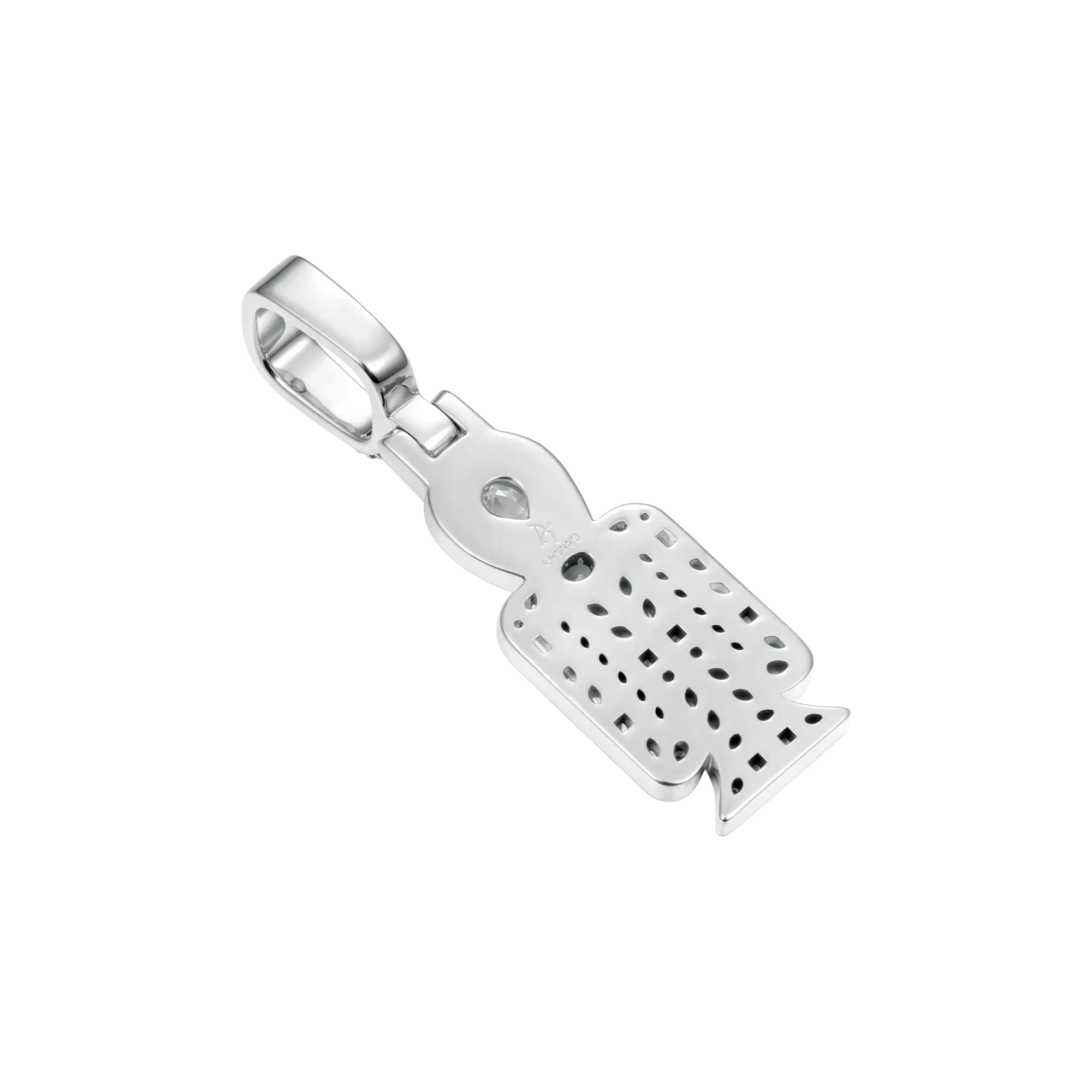 Multi-Cut Mosaic Radiant Tyet Pendant