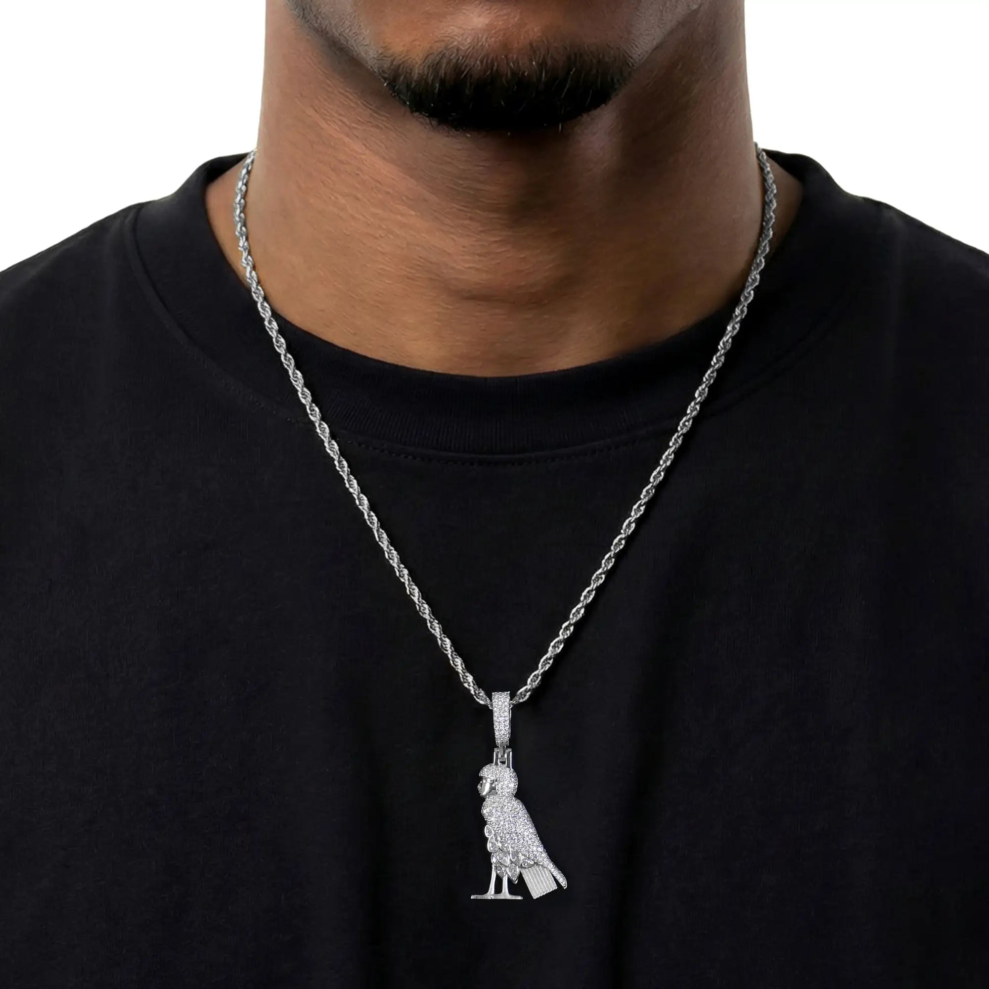 Multi-Cut Mosaic Radiant Ba Pendant