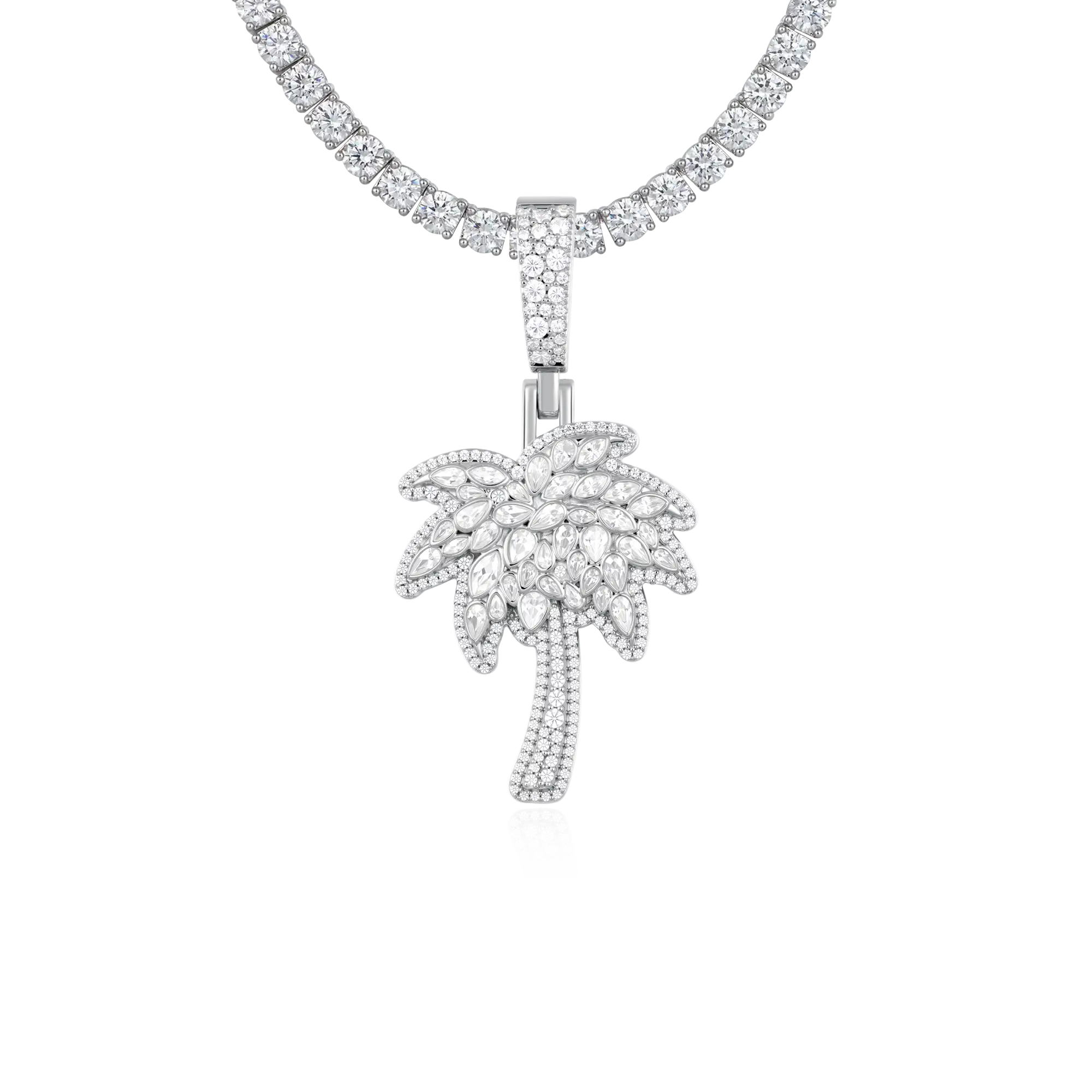 Multi-Cut Mosaic ABE DUA Pendant