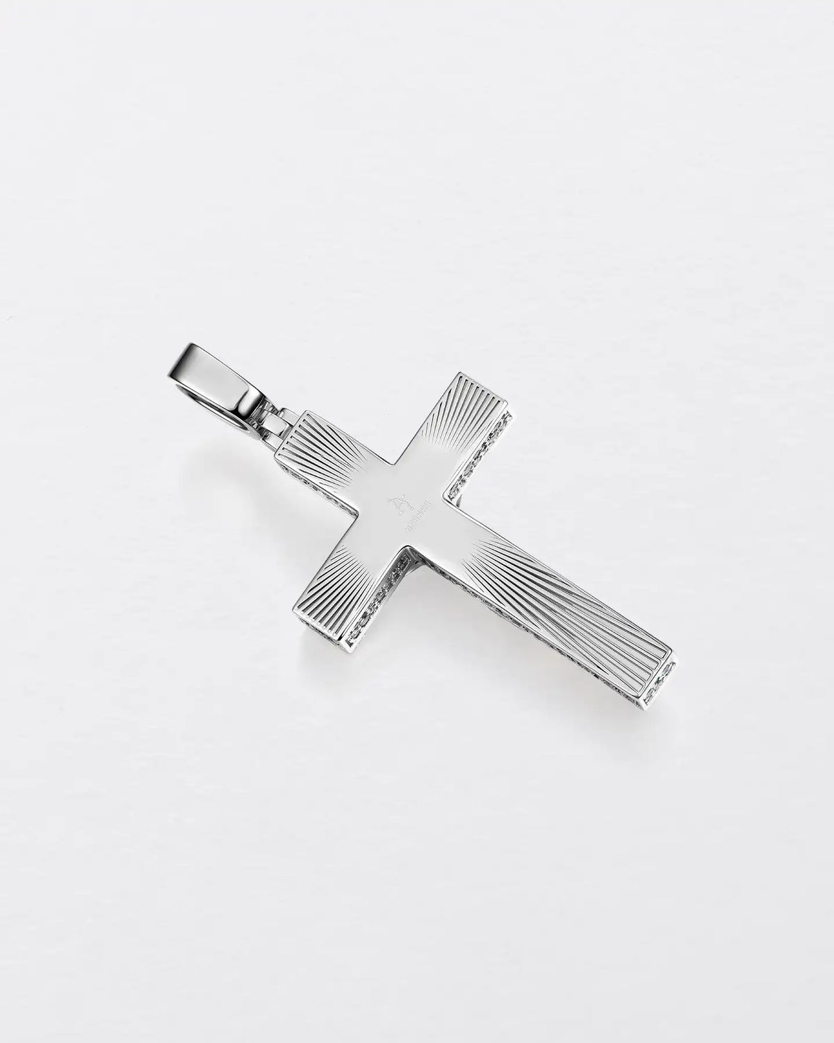 Fancy-Cut Jesus Cross Pendant