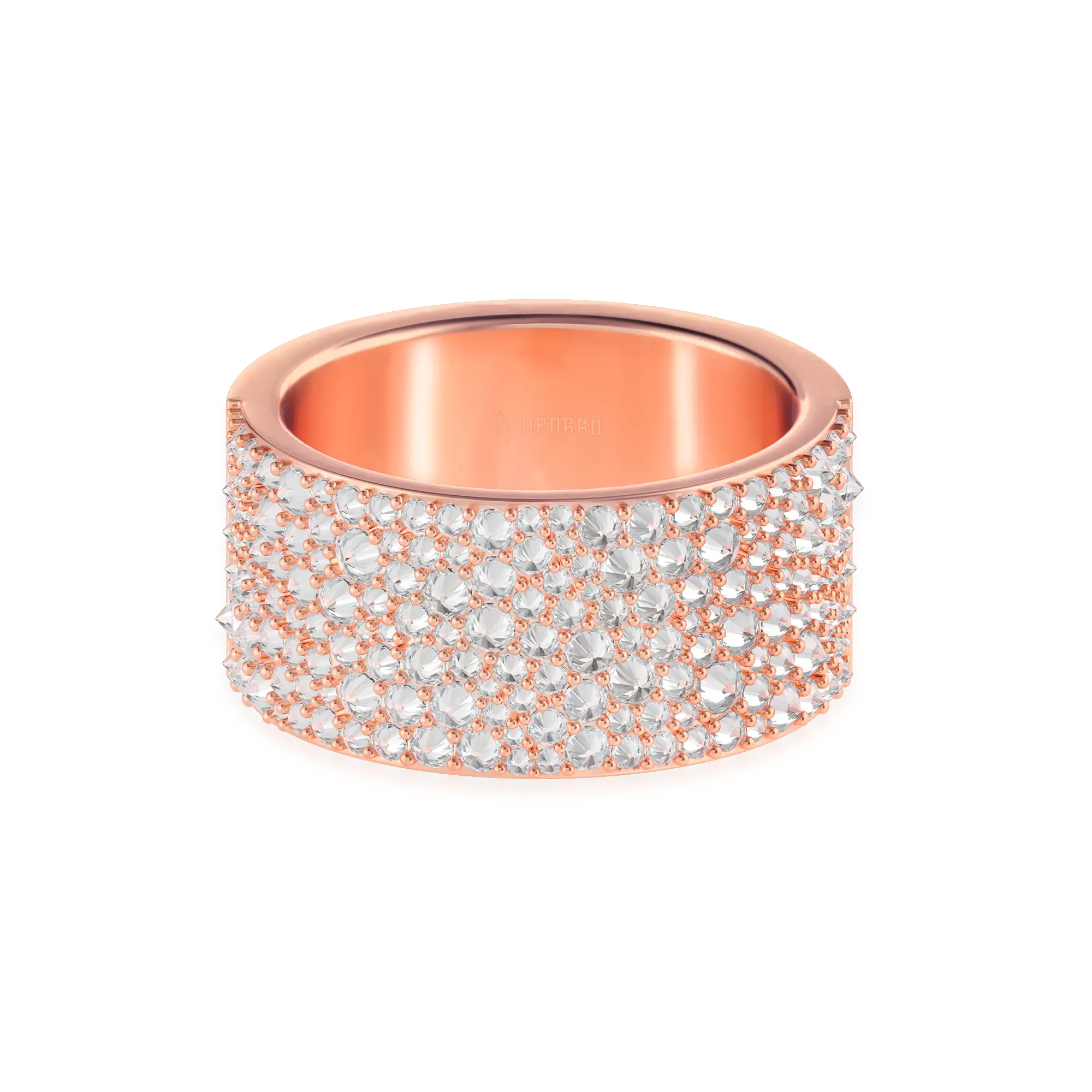 Women's Reverse Set Diamond Band Ring