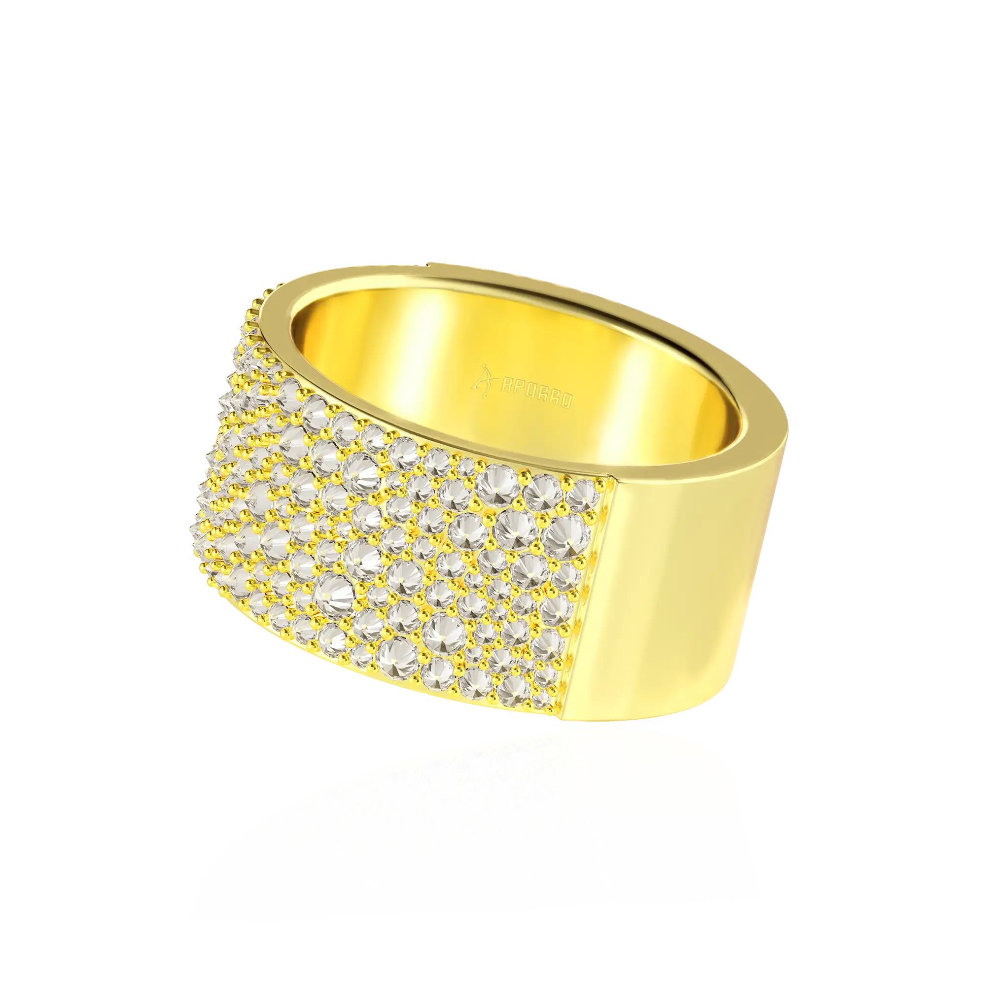 Women's Reverse Set Diamond Band Ring