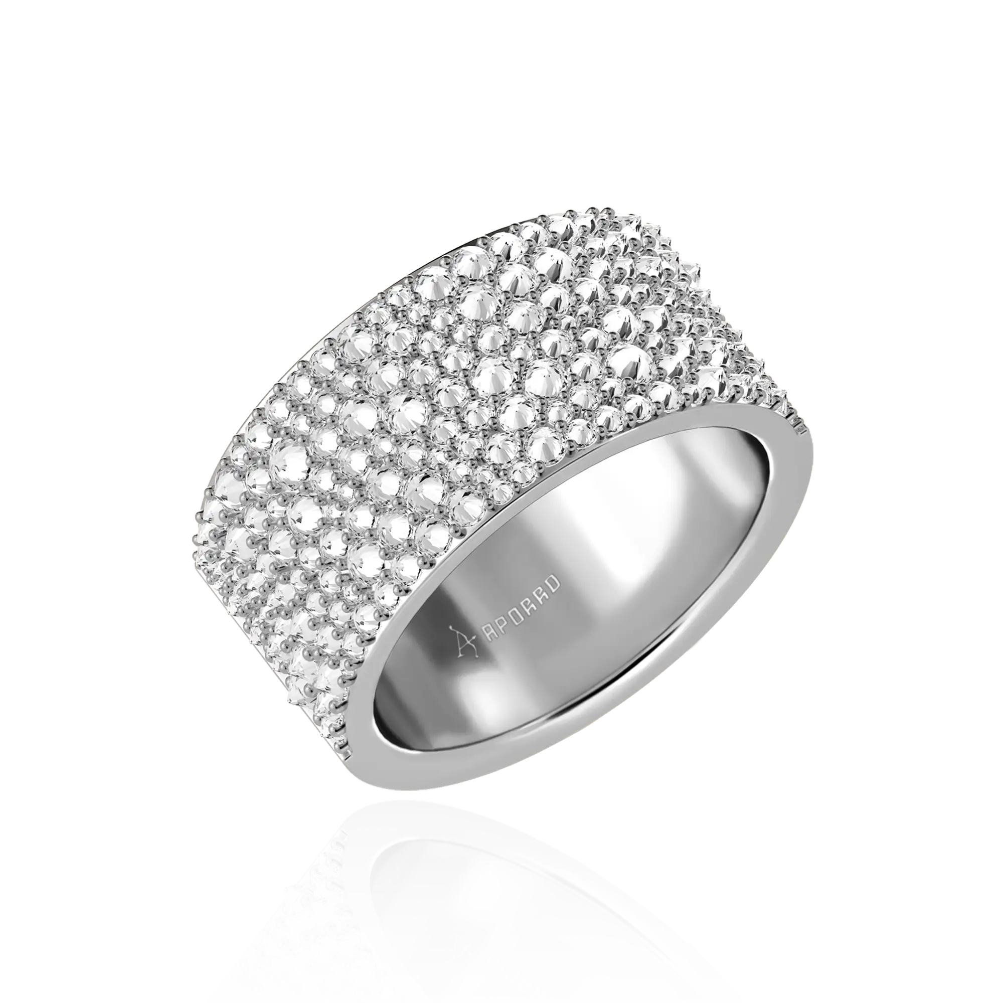 Women's Reverse Set Diamond Band Ring