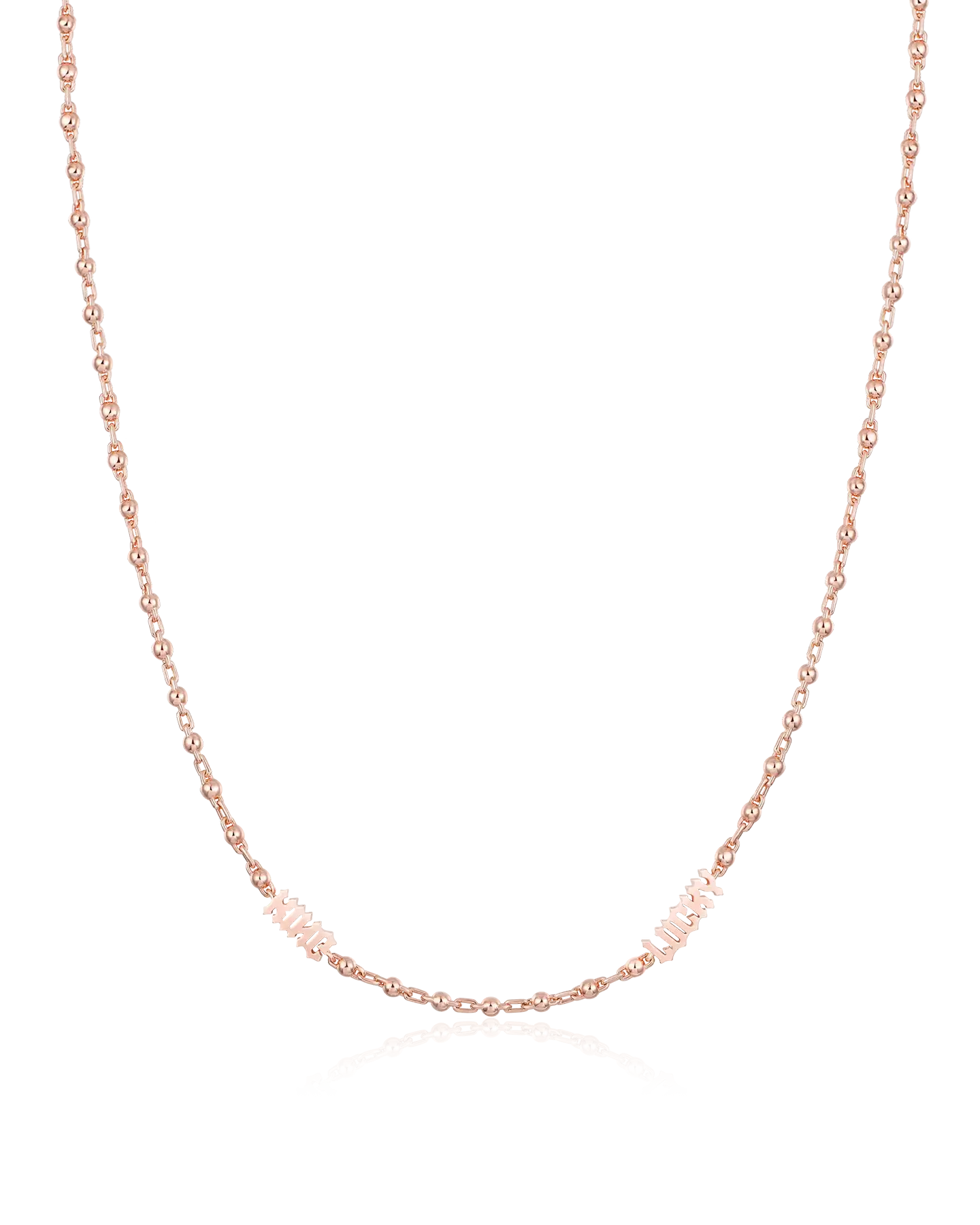 Custom Font/Name Round Ball Chain - 3mm