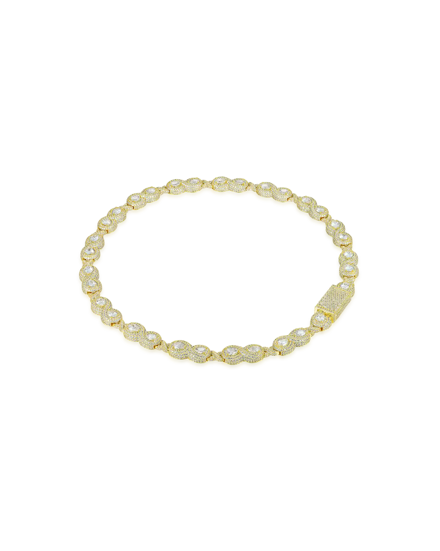 Infinity Teardrop Custom Chain - 12mm