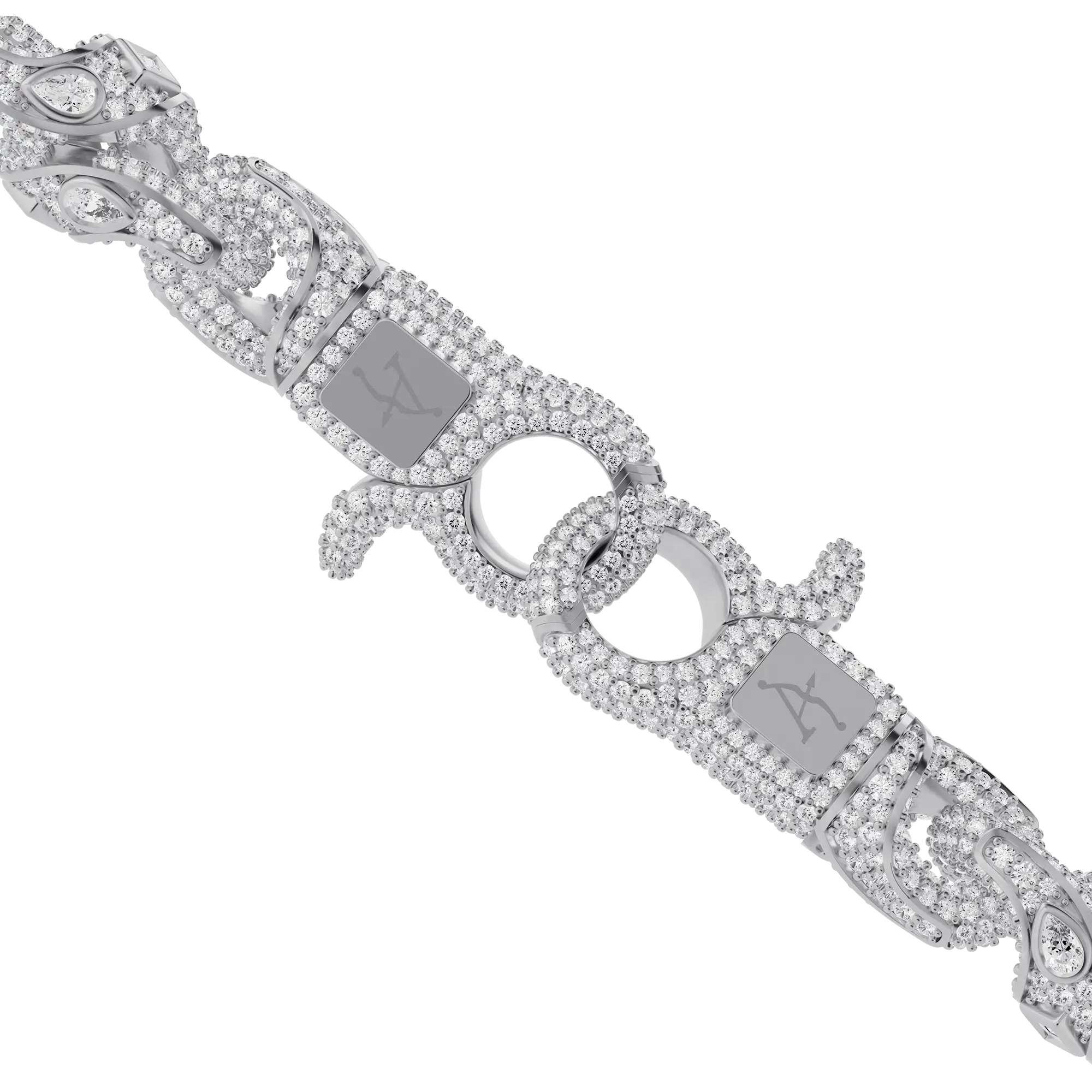 Custom Dice Twisted Rope chain