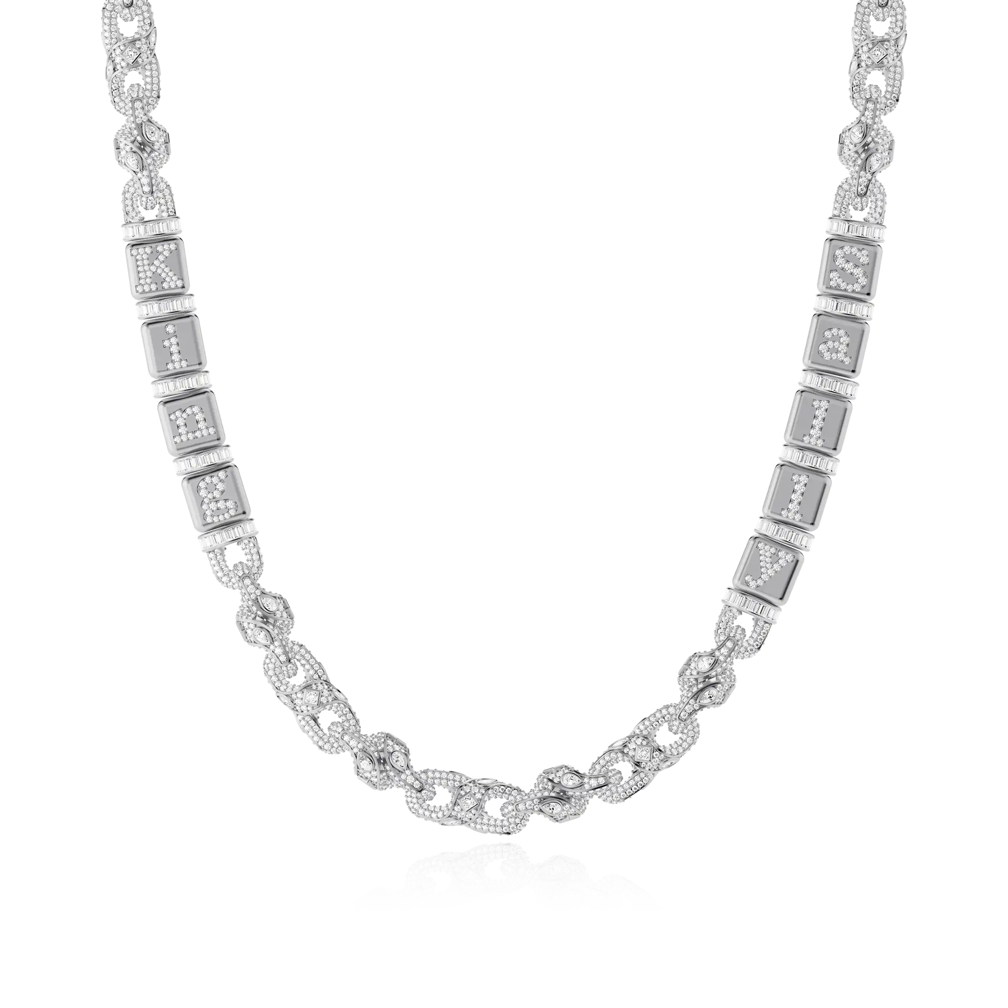 Custom Dice Twisted Rope chain