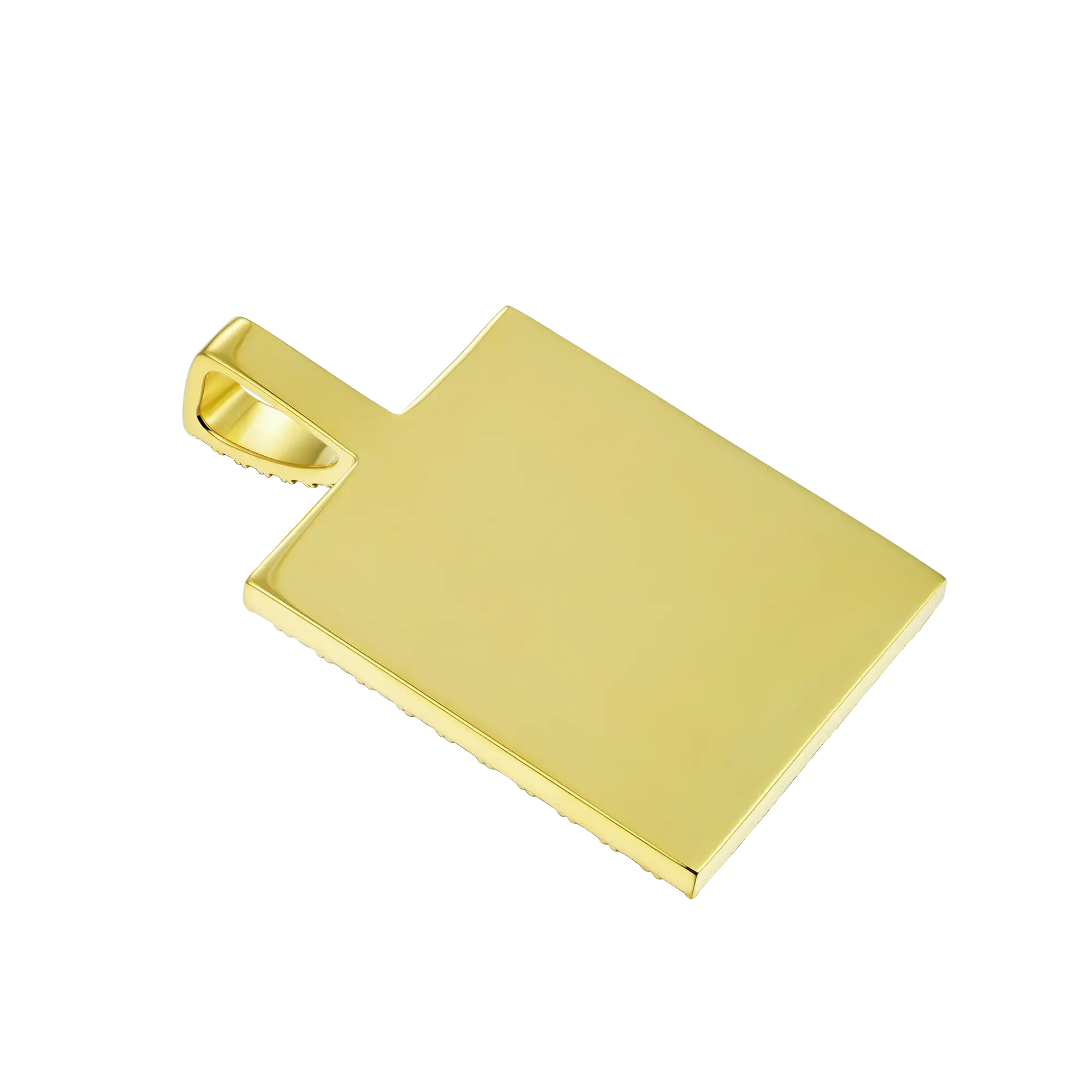 Custom Rectangular Photo Pendant