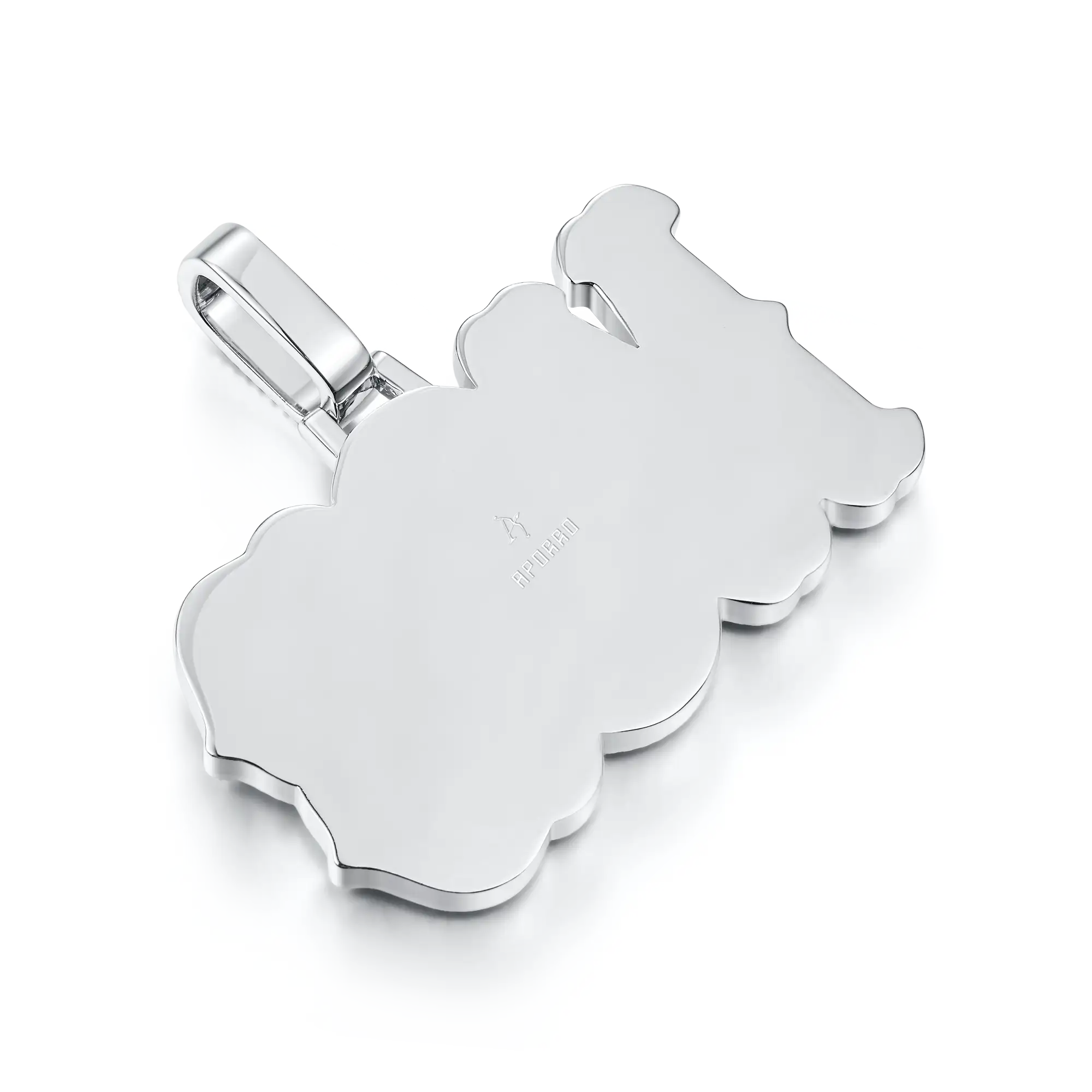 Custom Bosox "MOB" Letter Photo Pendant