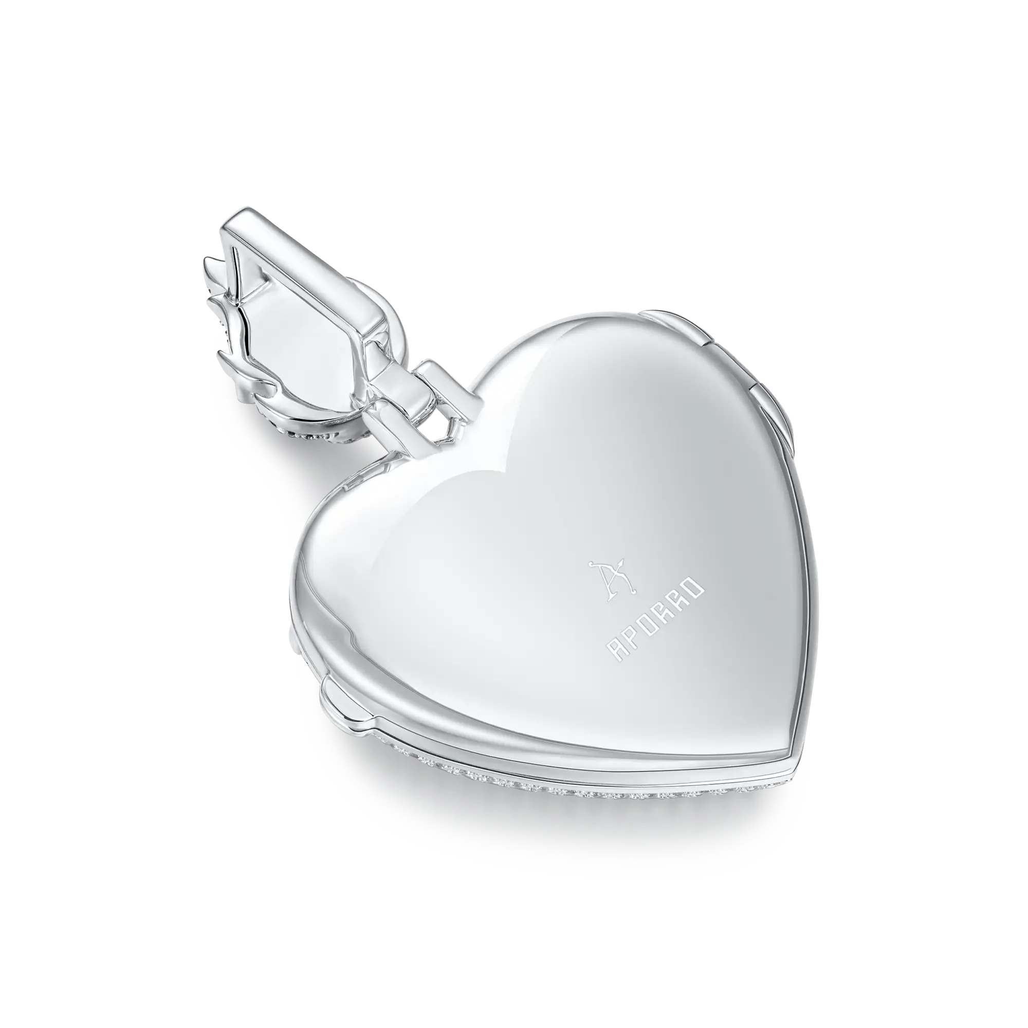 Custom Heart Locket Photo Pendant