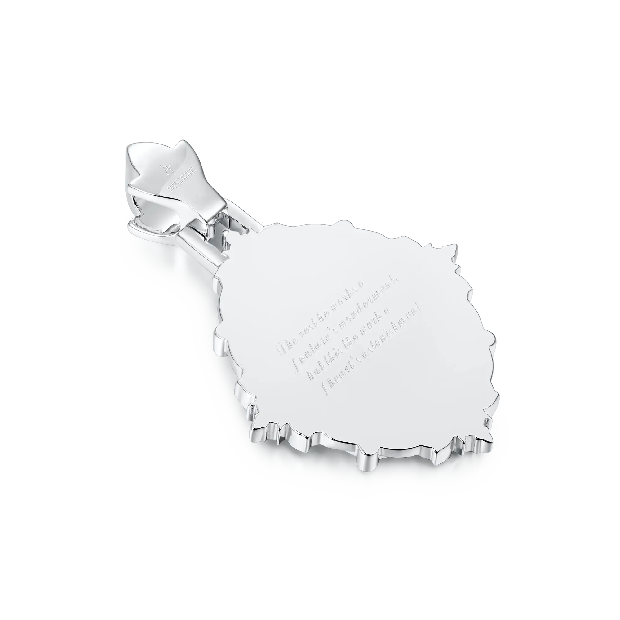 Custom Greek Pattern Vintage Oval Photo Pendant