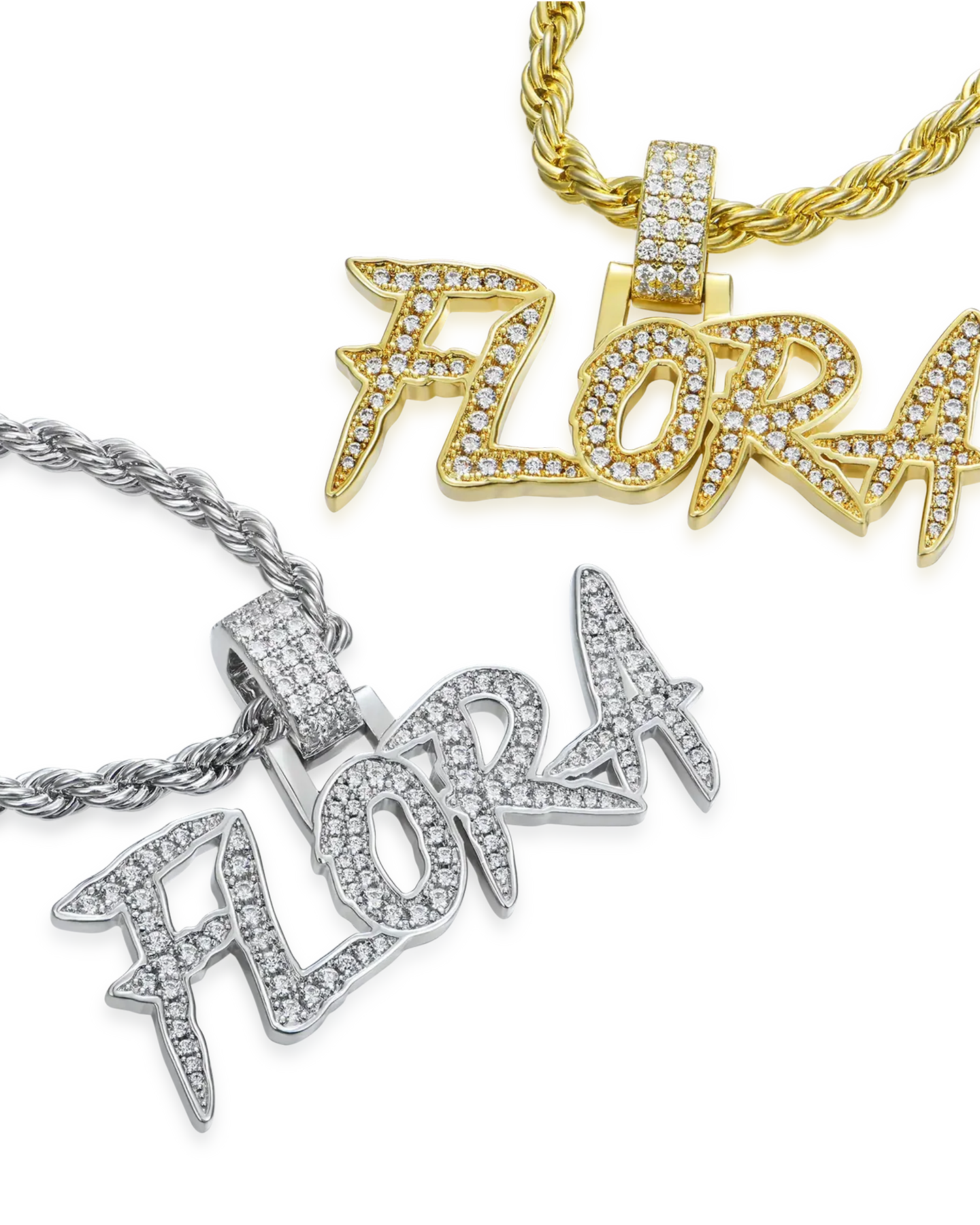 Custom Coke Boys Font Name Pendant