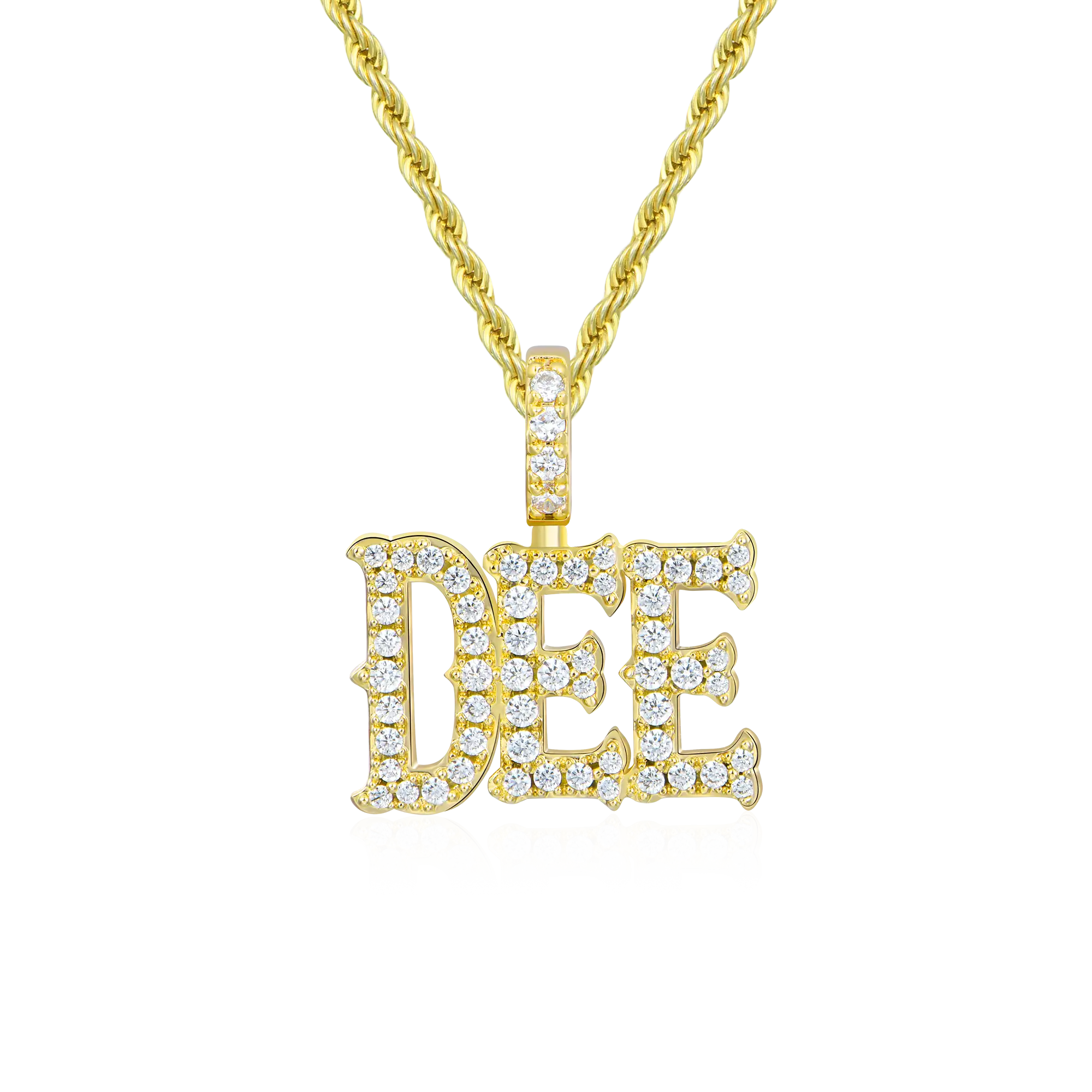 Custom Bosox Font Pendant - 12mm Height