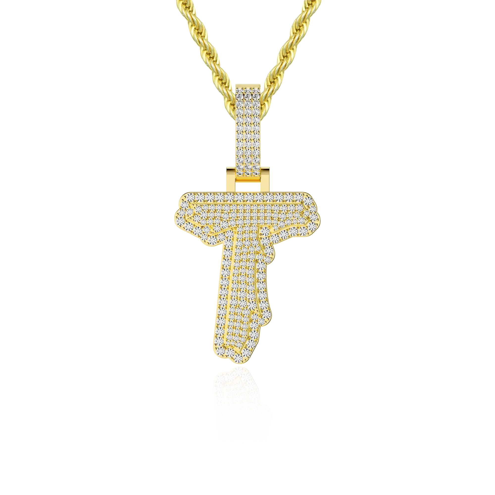 Custom Thorns Font Pendant