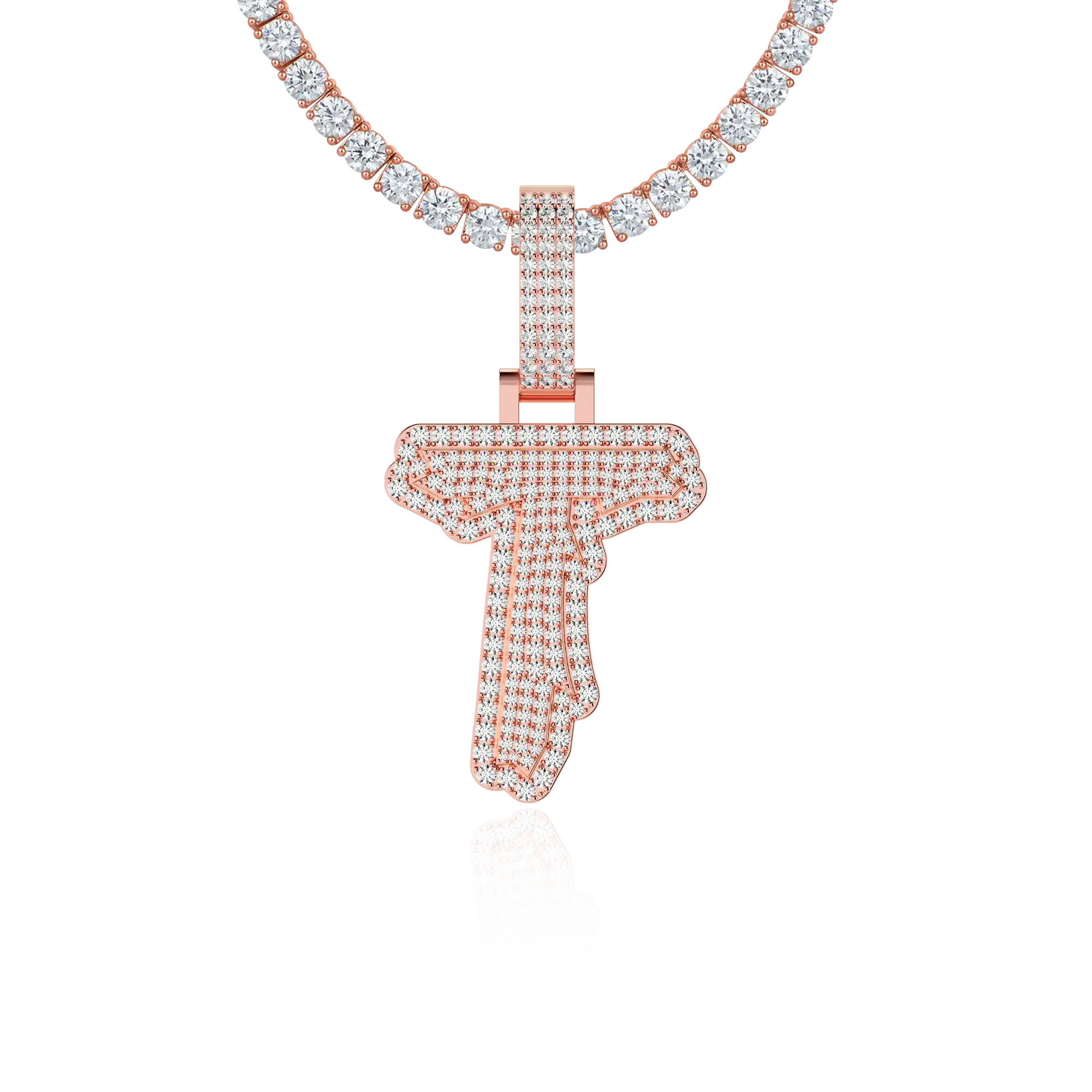 Custom Thorns Font Pendant