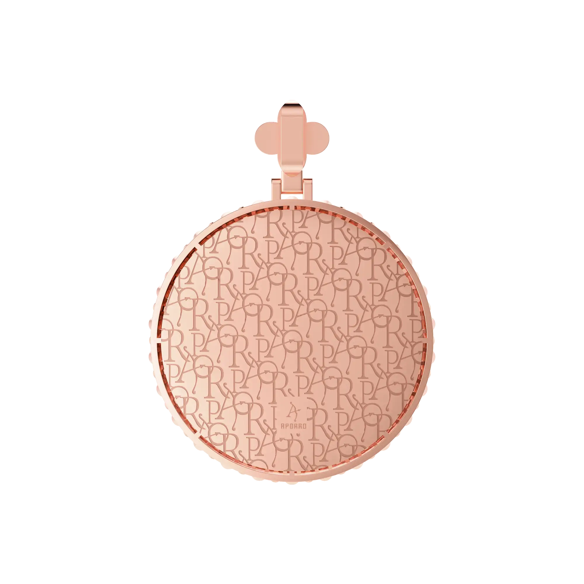 Custom Full Iced Round Bezel Set Pendant