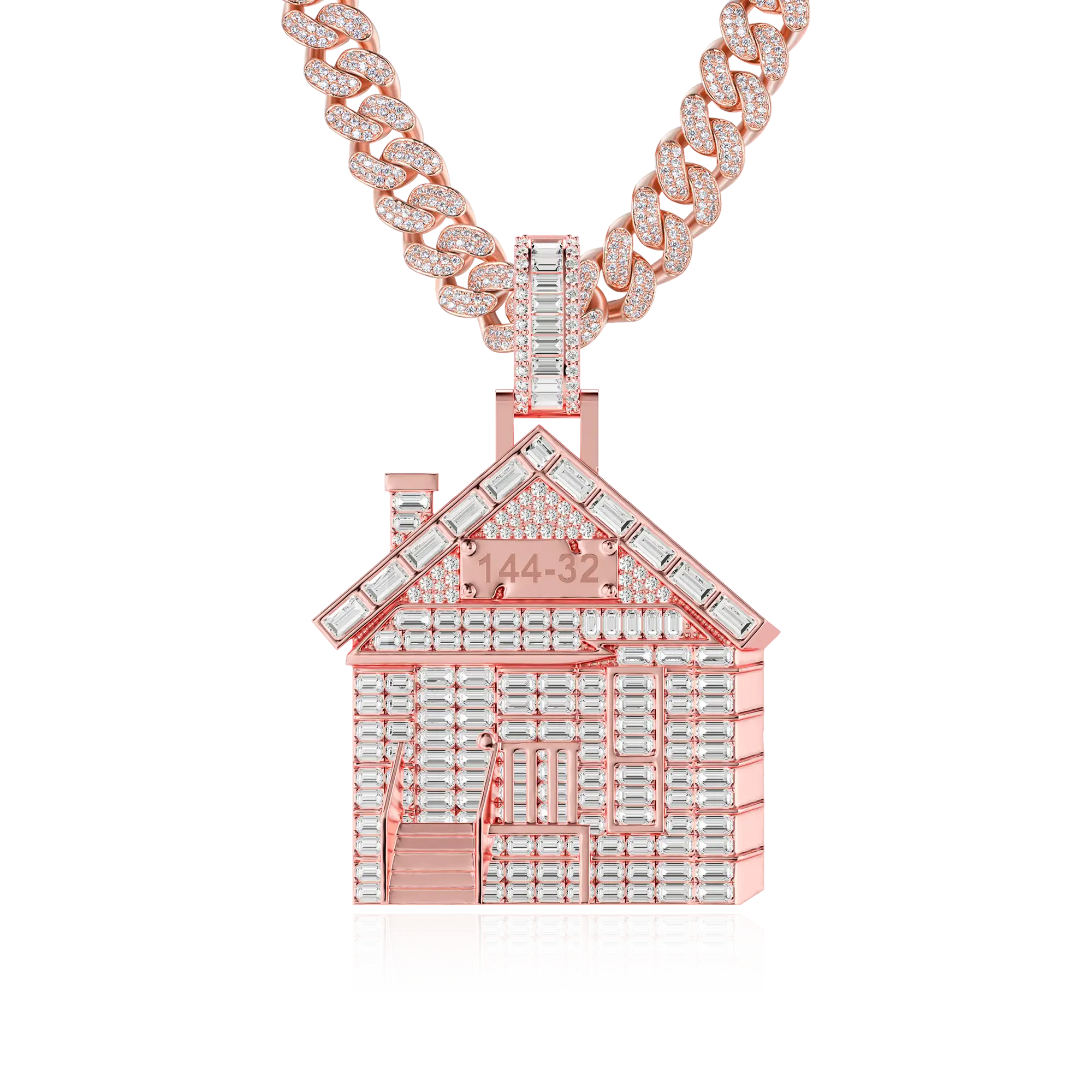 Custom House Photo Pendant