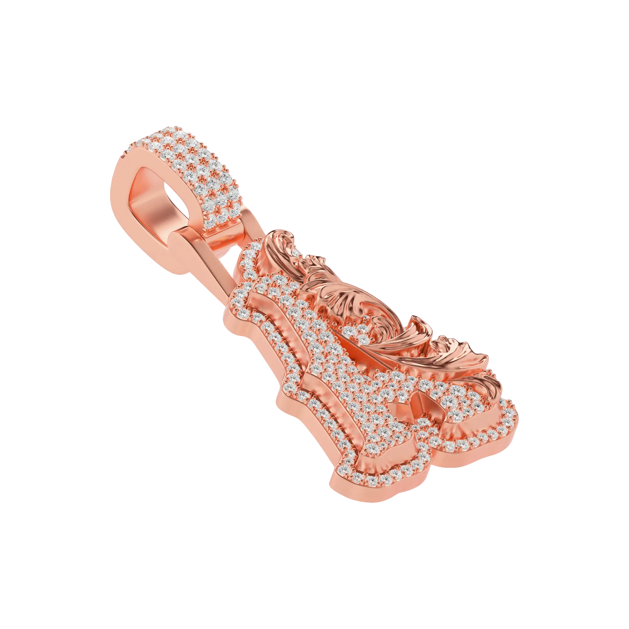 Custom Scroll Script Pendant