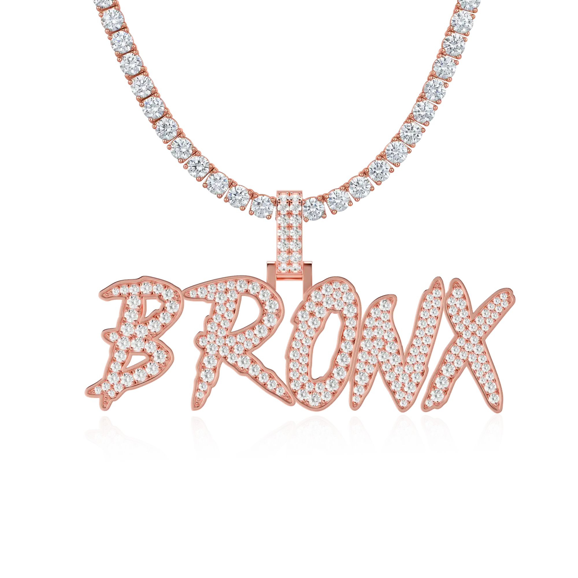 Custom Coke Boys Font Name Pendant