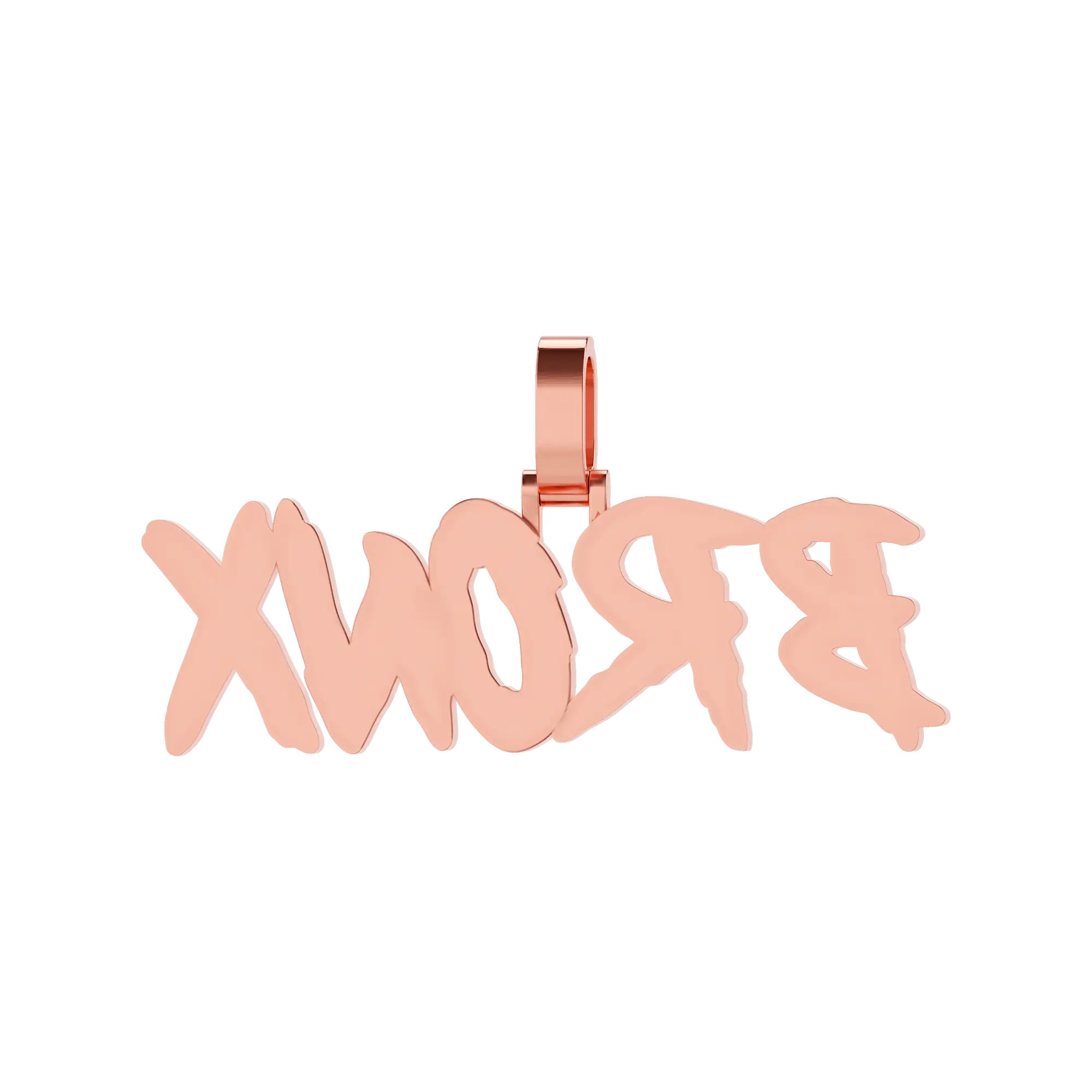 Custom Coke Boys Font Name Pendant